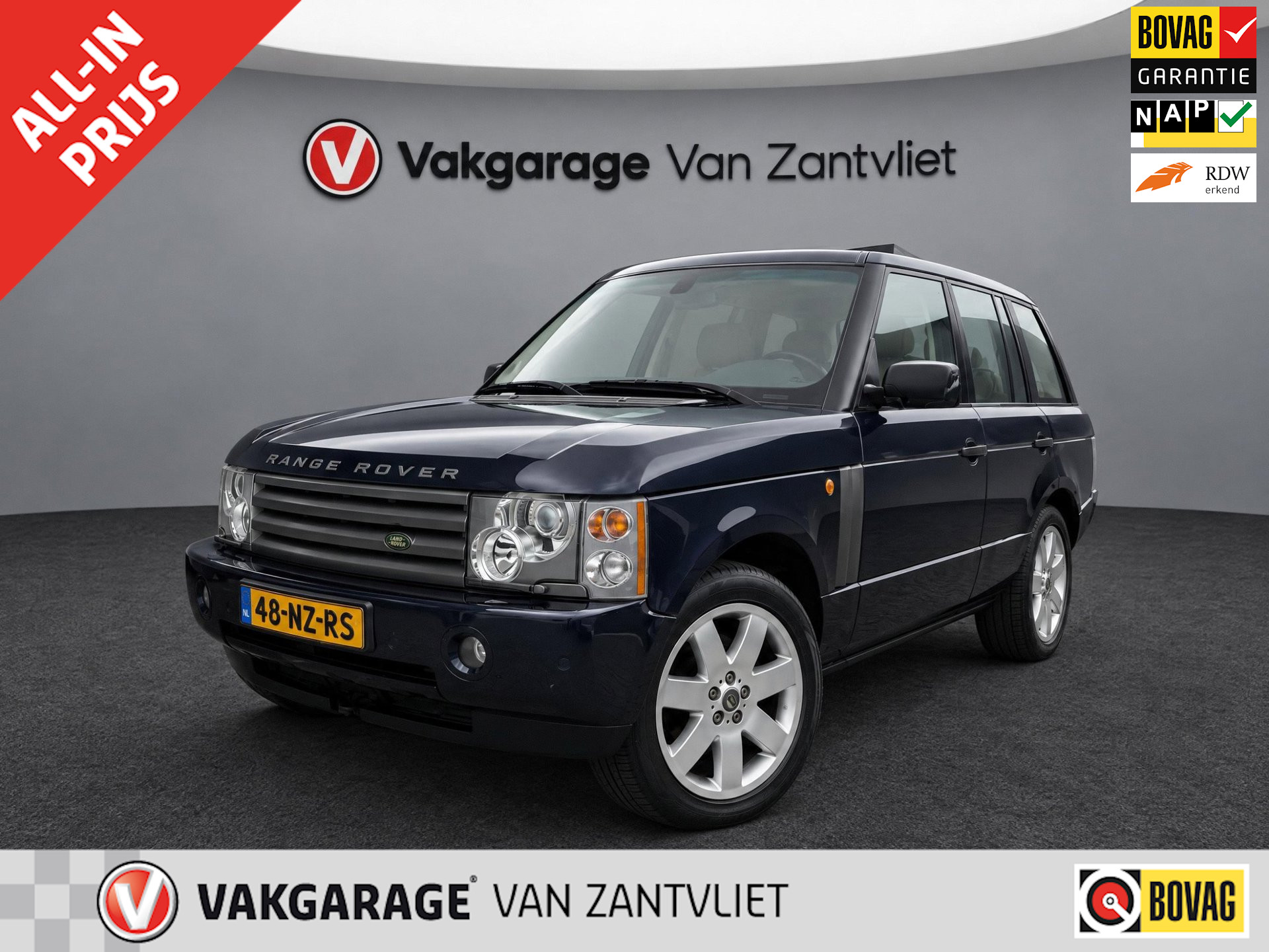 Land Rover Range Rover 4.4 V8 Vogue 2004 - voorkant