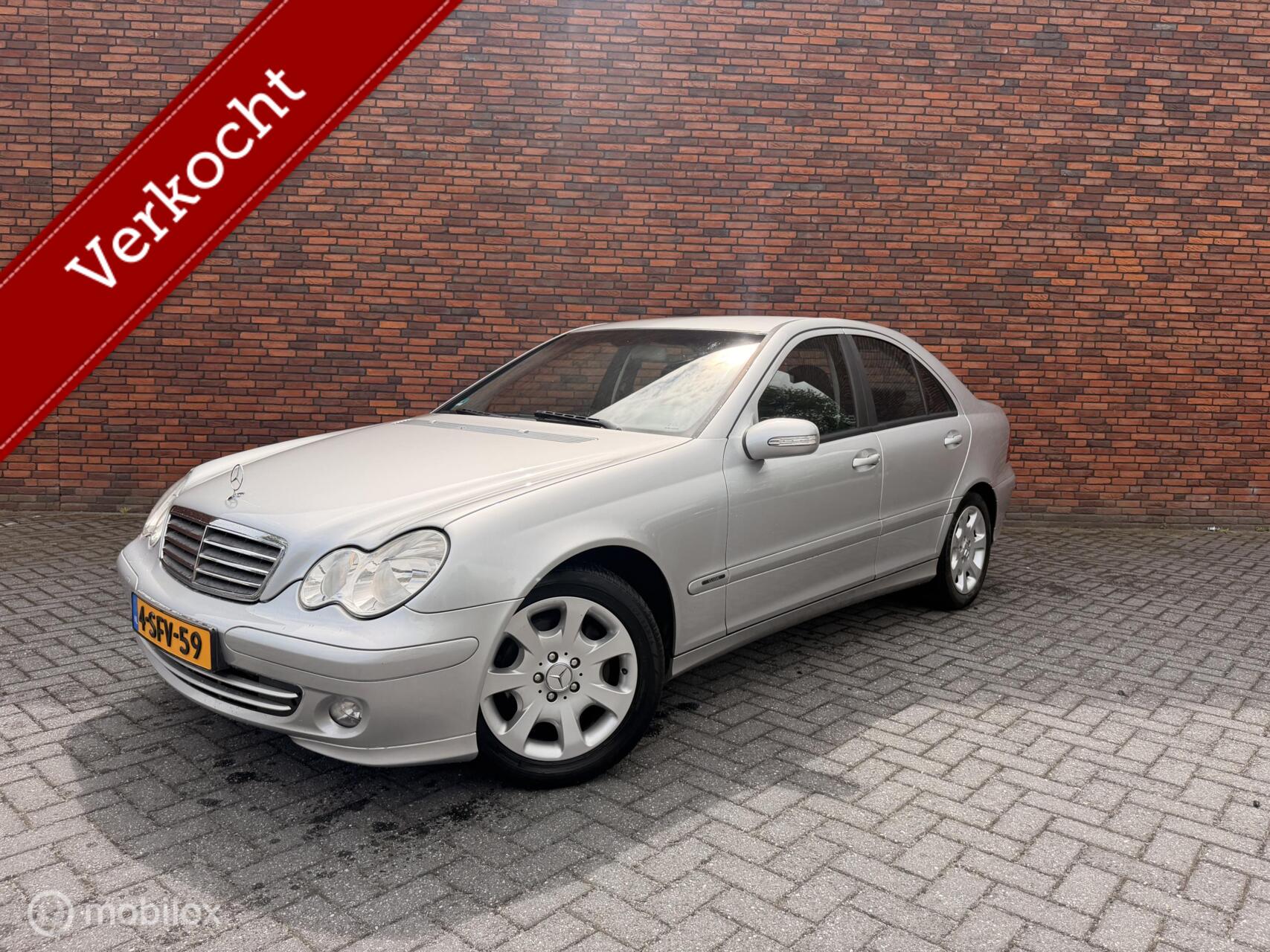 Mercedes-Benz C 200 Kompressor 200 K. Classic APK automaat airco 2004 - voorkant