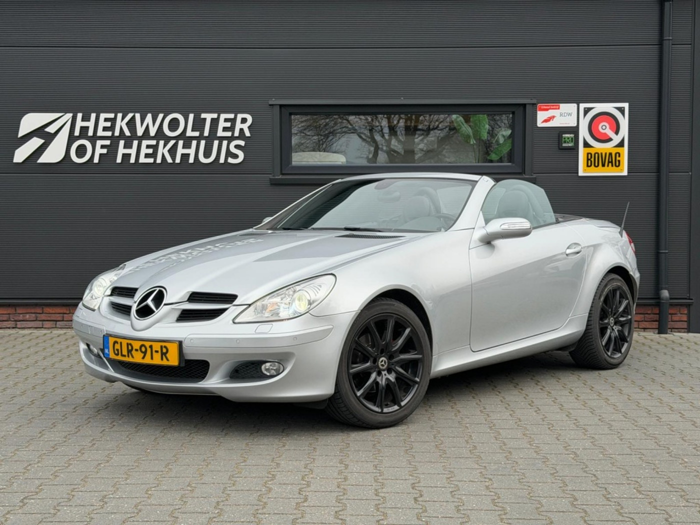 Mercedes-Benz SLK 200 Kompressor 200 K. | Cruise | Leder | Nek/Stoel verwarming 2008 - voorkant