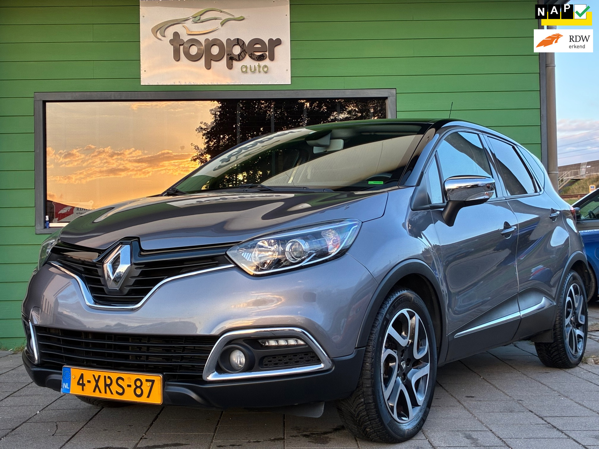 Renault Captur 1.2 TCe Dynamique|LPG|Automaat|Navigatie|CruiseControl|Climatronic|PDC|NAP|Nieuwe APK| 2014 - voorkant