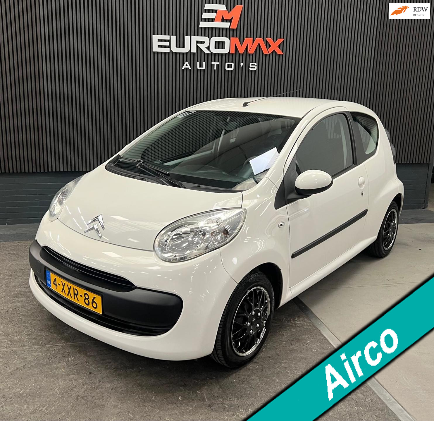 Citroen Citroen C1 1.0-12V Ambiance Airco - Elektrische ramen 2008 - voorkant