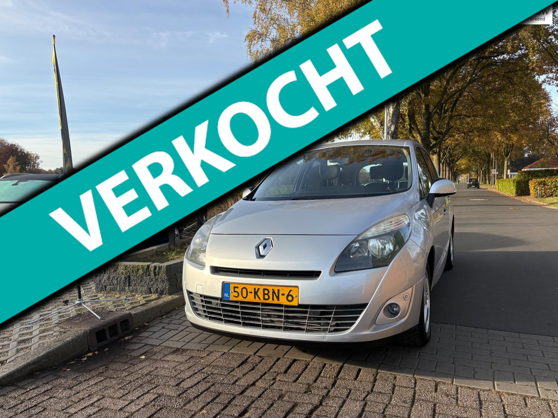 Renault Scénic 1.4 TCE Dynamique 2009 - voorkant