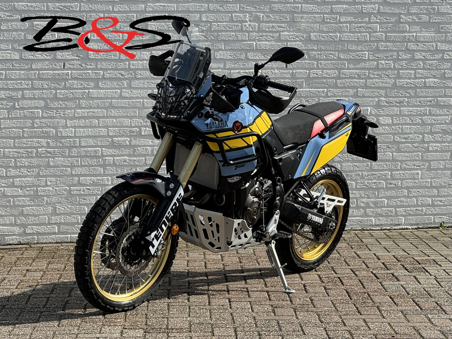 Yamaha Xtz690d-b Ténéré 700 Rally Quickshifter Akrapovic Abs Hepco & Becker valbeugels 2022 - voorkant