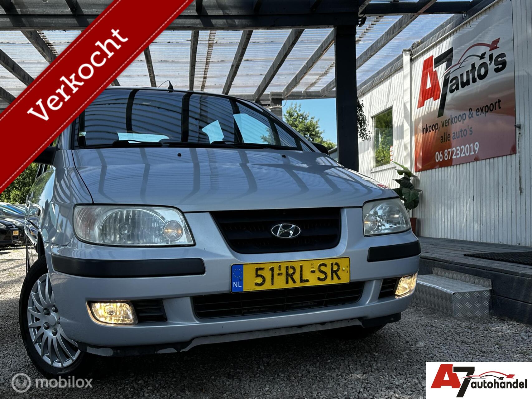 Hyundai Matrix 1.6i Active Cool Nieuwe APK//Airco 2005 - voorkant