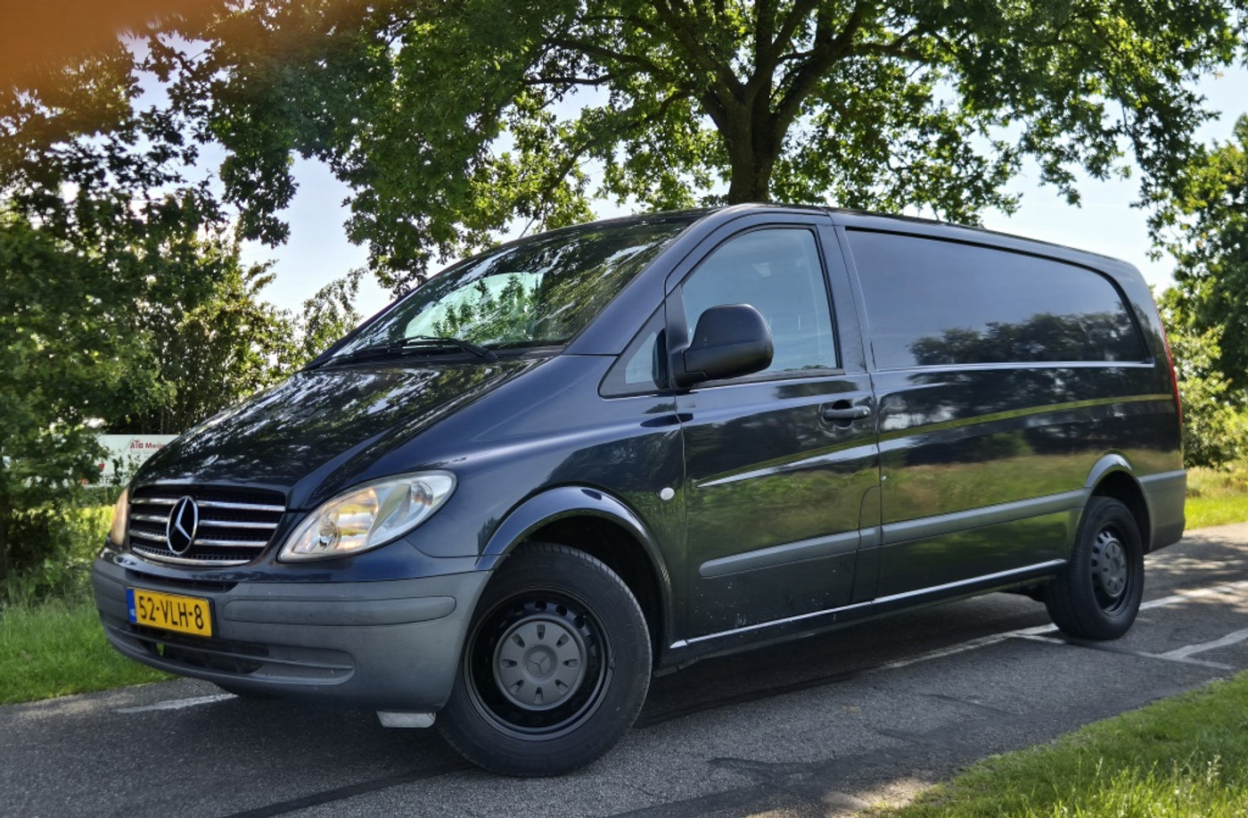 Mercedes-Benz 639 Vito 120 CDI 3.0 V6 CDI Lang 204pk, automaat 2008 - voorkant