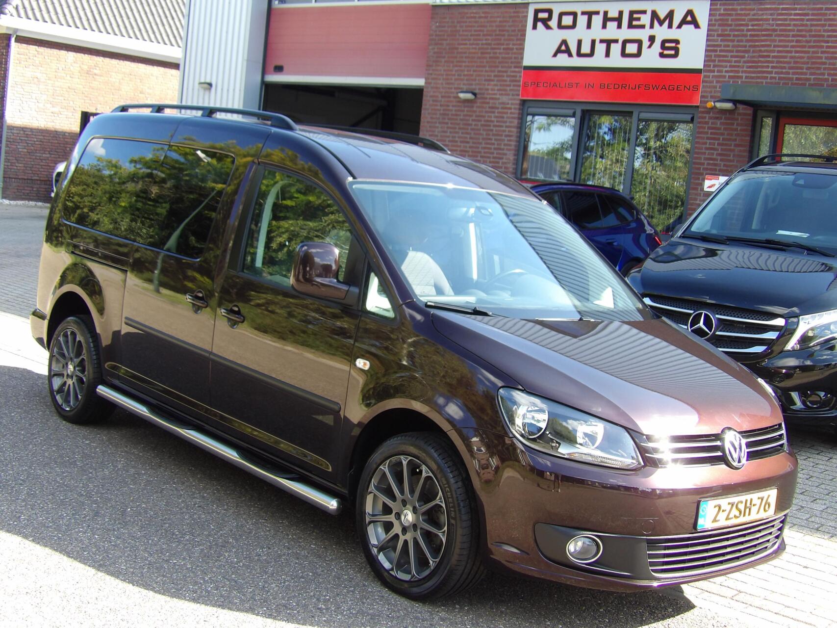 Volkswagen Caddy 1.6 TDI 102PK DSG 2014 7 PERSOONS TOPSTAAT VELE EXTRA'S PRACHTIGE STAAT 2014 - voorkant