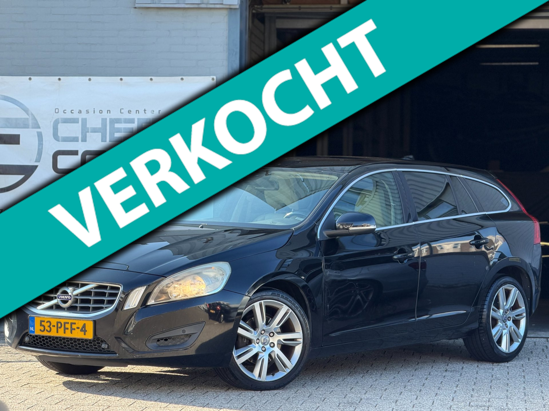 Volvo V60 1.6|NAP|AIRCO|CRUISE|NAVI|LEER|PDC|DISTRIBUTIE VV! 2011 - voorkant
