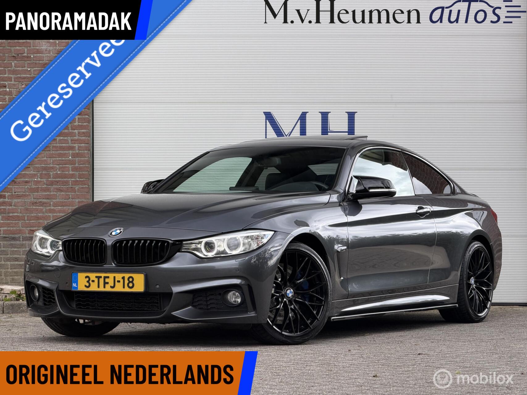 BMW 435i 435i M Performance ORG NED Keyless H/K Trekhaak 2014 - voorkant