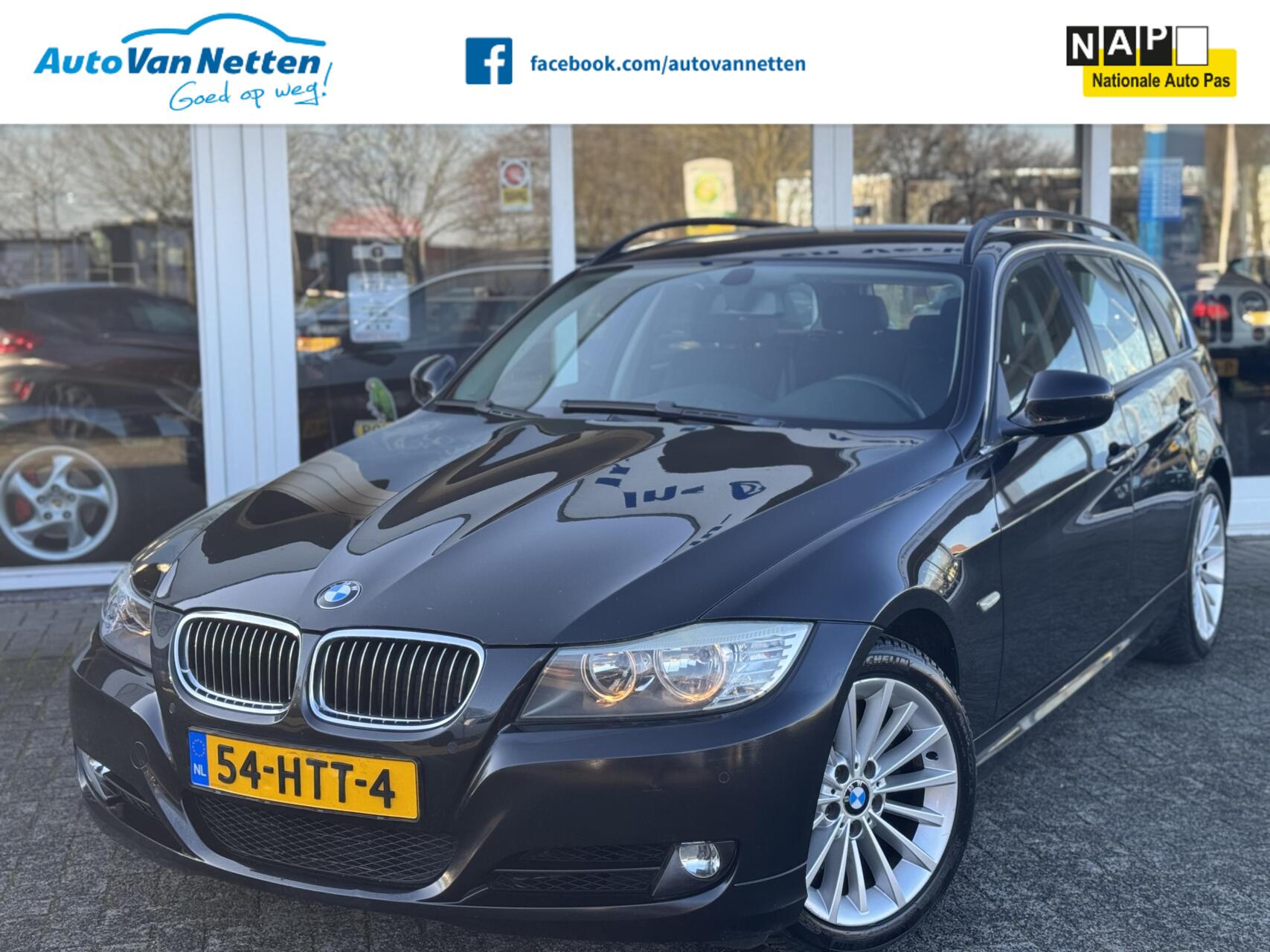 BMW 3-serie Touring 325i LCI High Executive Automaat 6 cilinder 2009 - voorkant