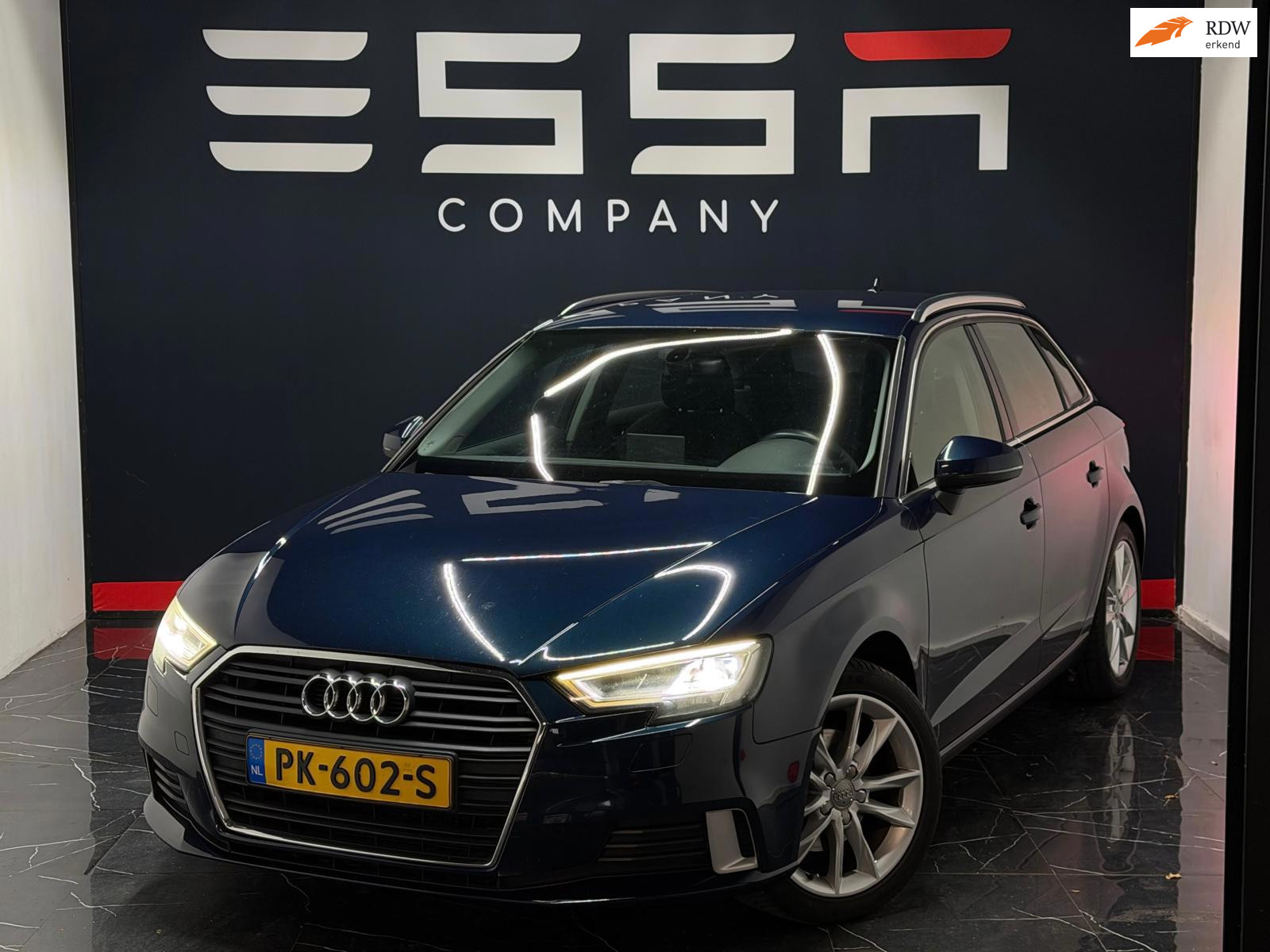 Audi A3 Sportback 1.5 TFSI CoD Sport LED Parkeersens Airco Navi 2017 - voorkant