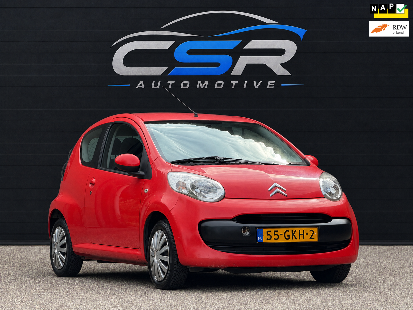 Citroen Citroen C1 1.0|NAP|AIRCO|NIEUWEAPK+BEURT|BOEKJES|NETTEAUTO! 2008 - voorkant