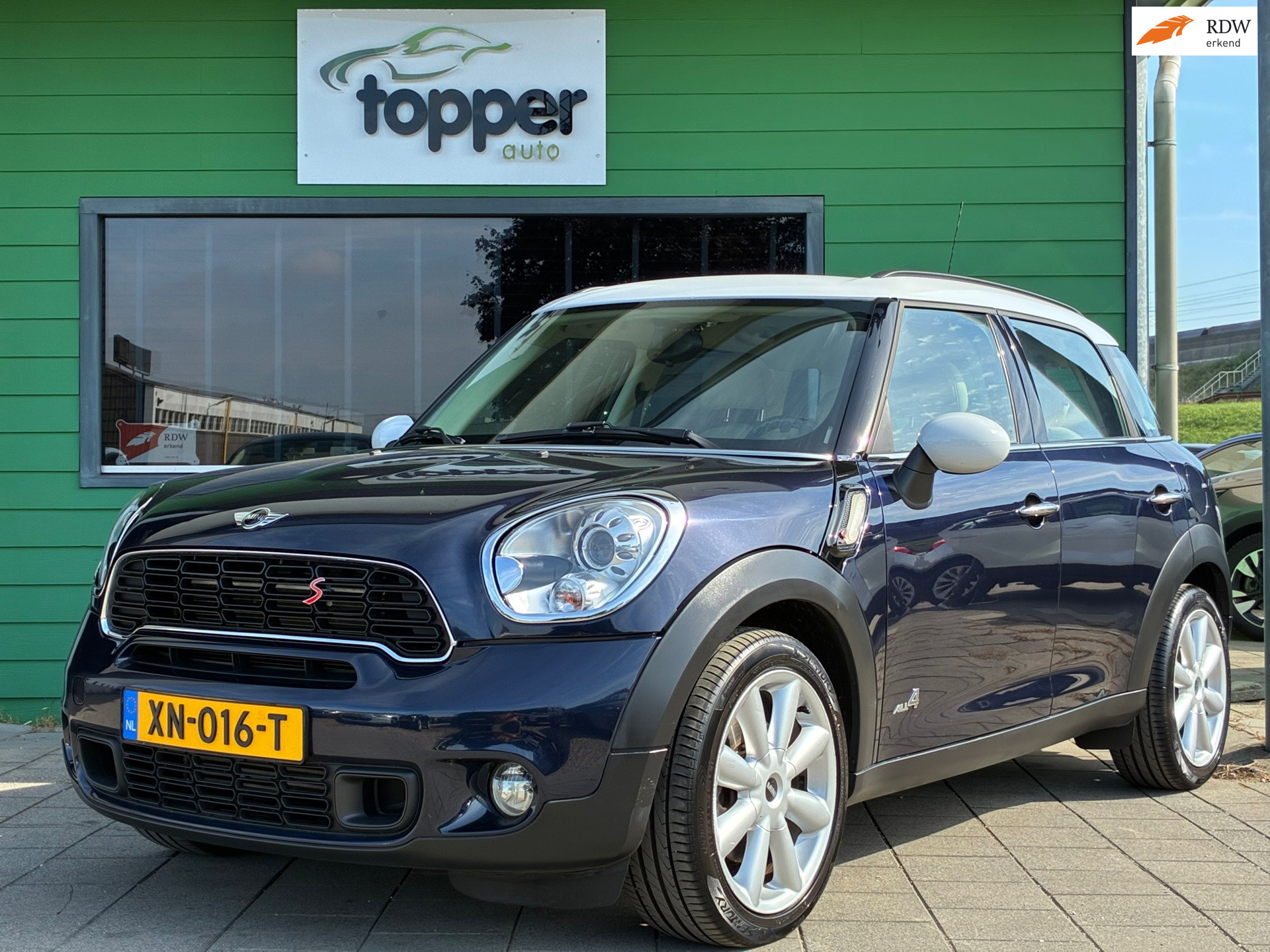 Mini Cooper S Countryman All4 1.6 Cooper S ALL4 Chili|Automaat|Navigatie|Climatronic|CruiseControl|PDC|Nieuwe APK| 2012 - voorkant