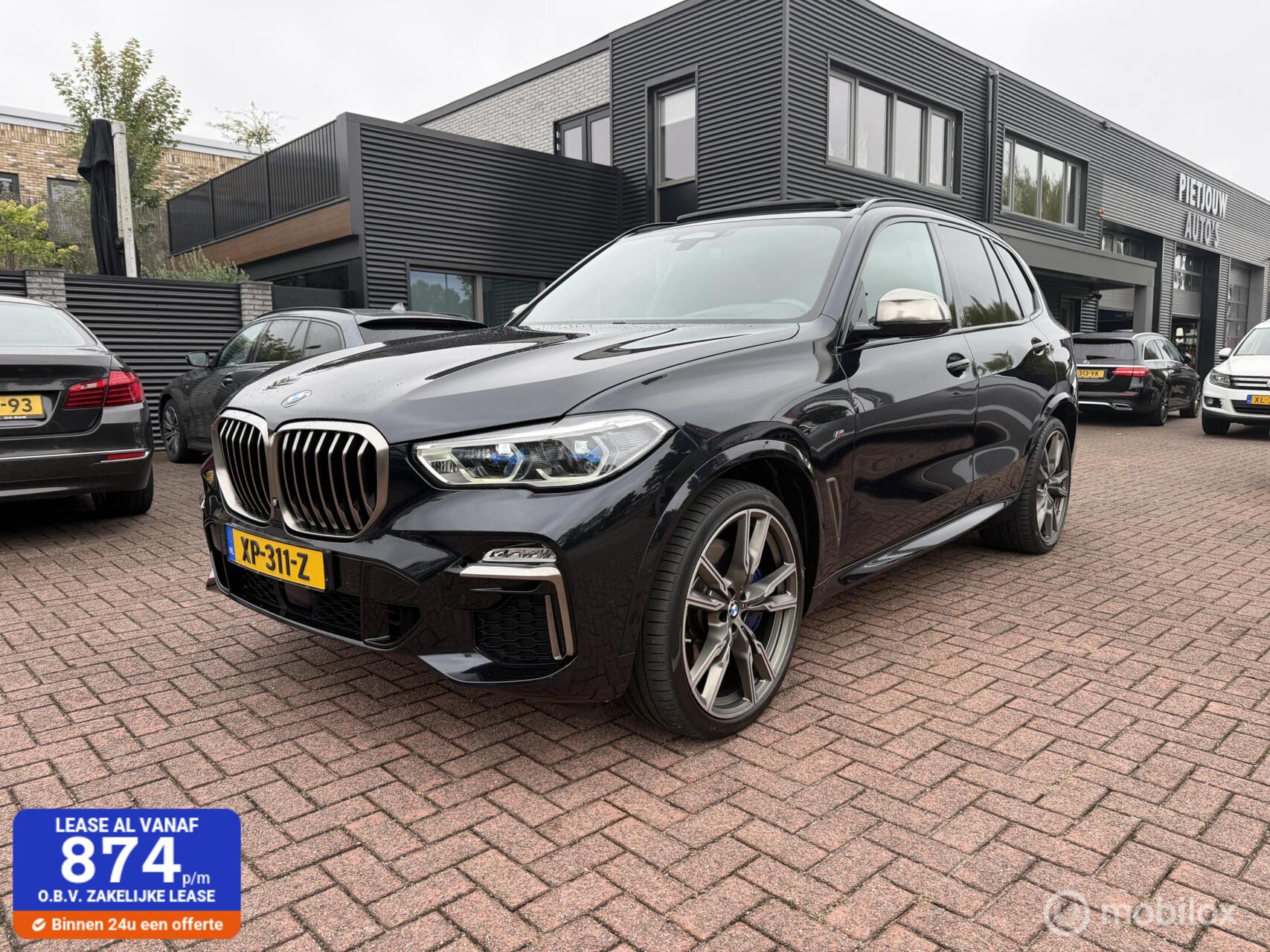 BMW X5 M50d M50d High Executive Panorama Head up Trekh 360 Camera 2019 - voorkant