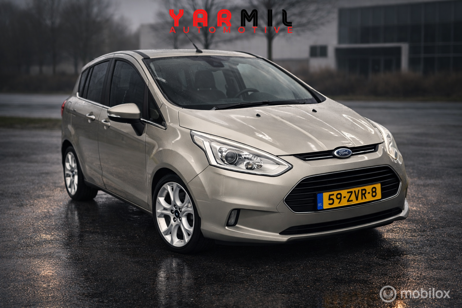Ford B-max 1.6 TI-VCT Titanium AUTOMAAT GEZINSAUTO AIRCO 2013 - voorkant
