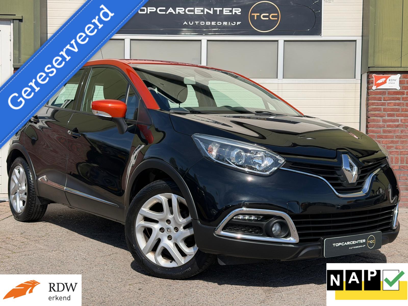 Renault Captur 1.2TCe Dynamique/AIRCO/KEYLESS/CRUISE/APK/NAP 2014 - voorkant