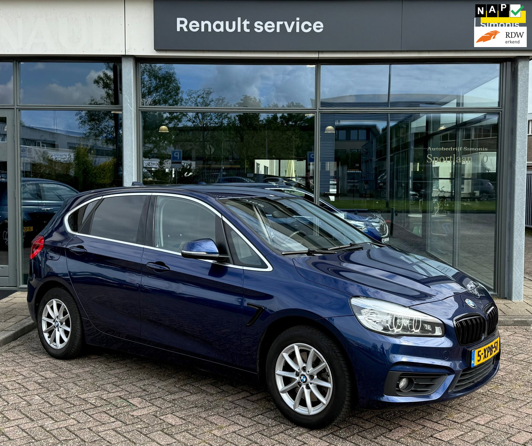 BMW 218i Active Tourer 218i High Executive 2014 - voorkant