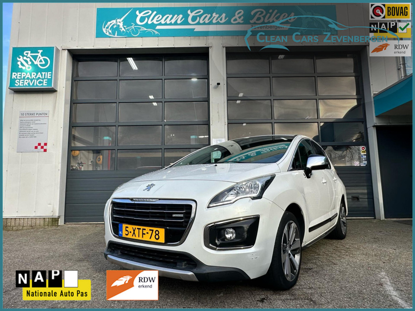 Peugeot 3008 2.0 HDi HYbrid4 2014 - voorkant