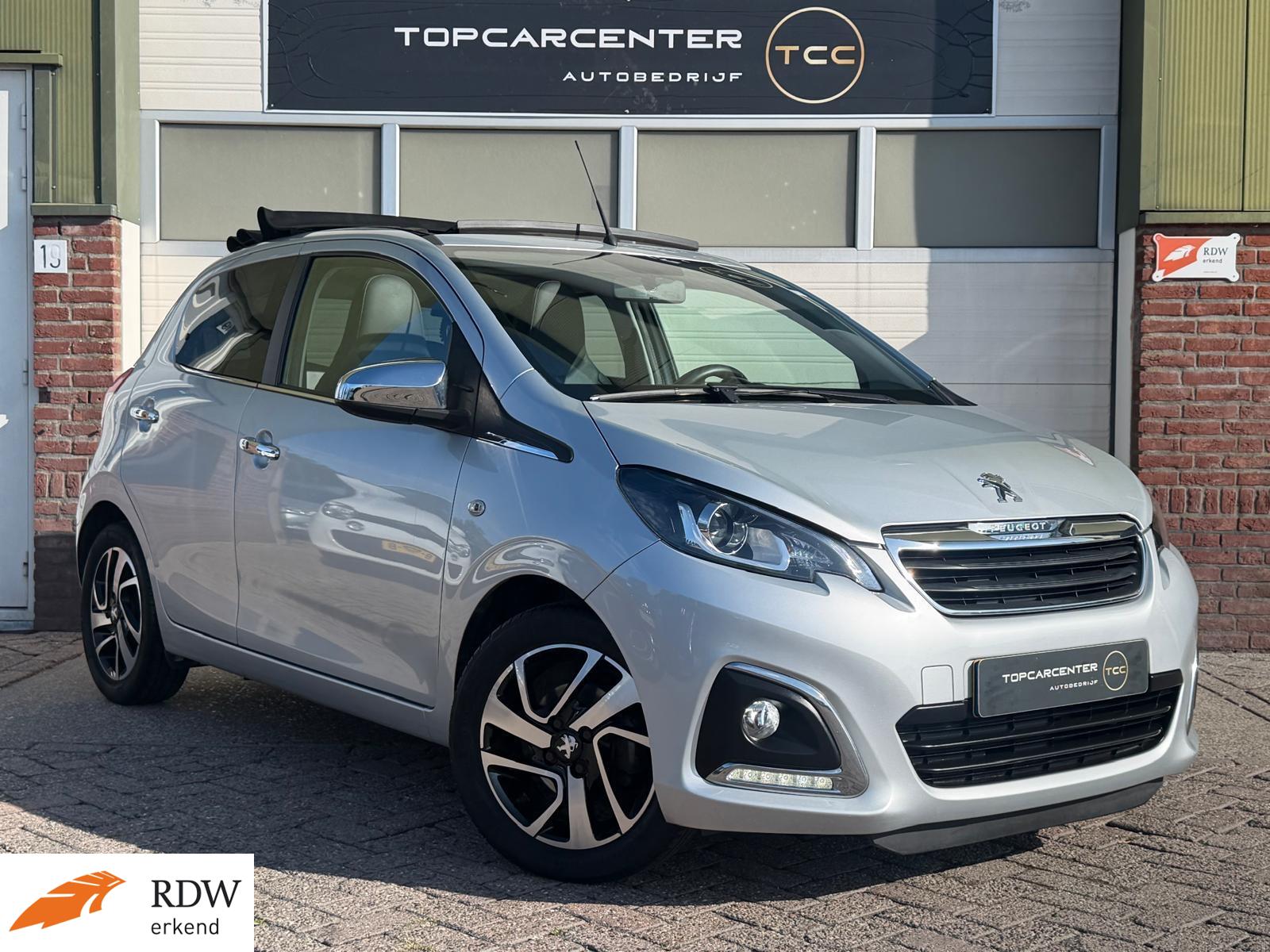 Peugeot Peugeot 108 1.2 VTi Allure Top/CLIMA/PANO/LEER/STOELV/CAMERA 2014 - voorkant