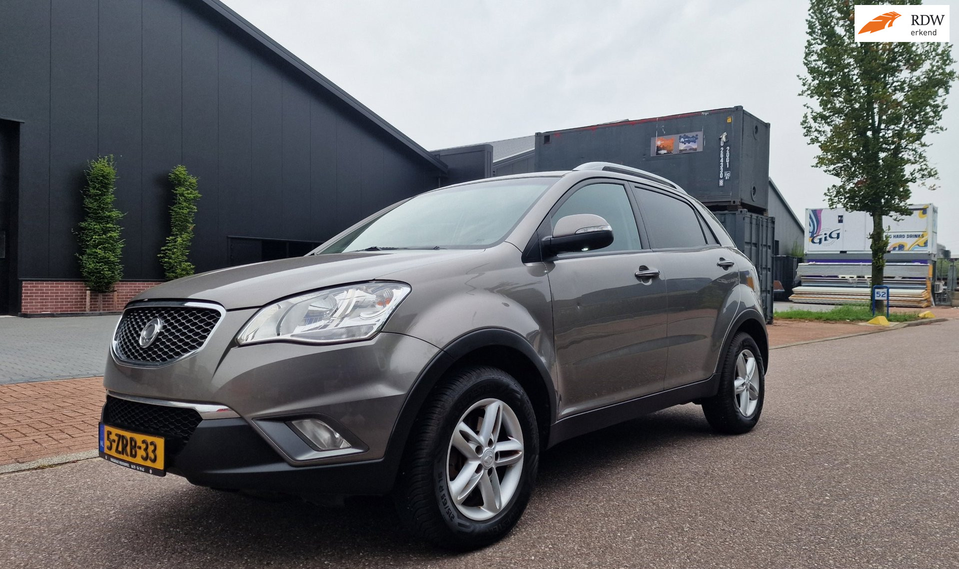 Ssangyong Korando 2.0 XDI Quartz 4WD AIRCO TREKHAAK 2 X SLEUTELS 2011 - voorkant