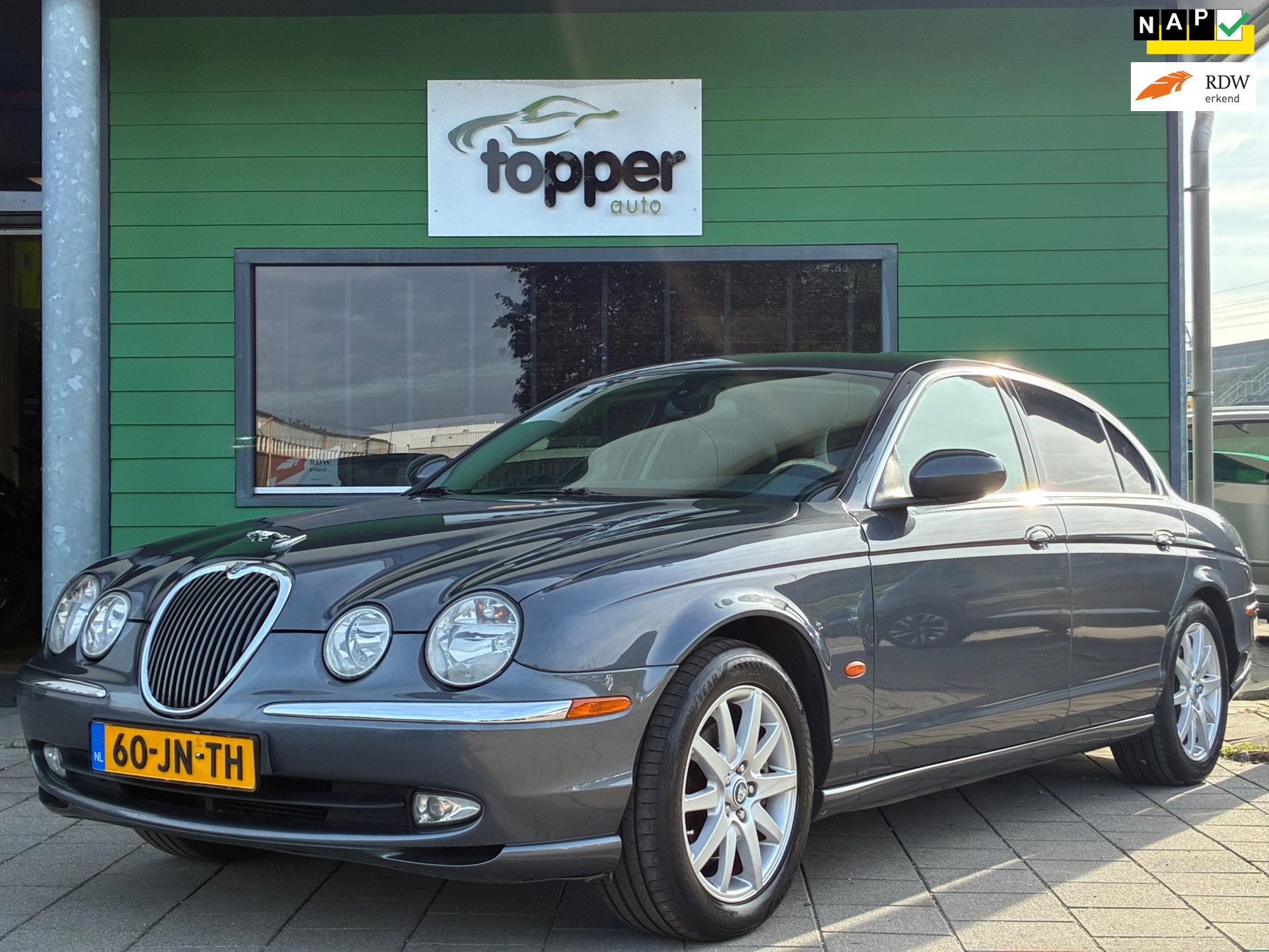 Jaguar Cars Jaguar S-type 3.0 V6 Executive 3.0 V6 Executive|LPG|Automaat|Panoramadak|CruiseControl|Climatronic|Trekhaak| 2002 - voorkant
