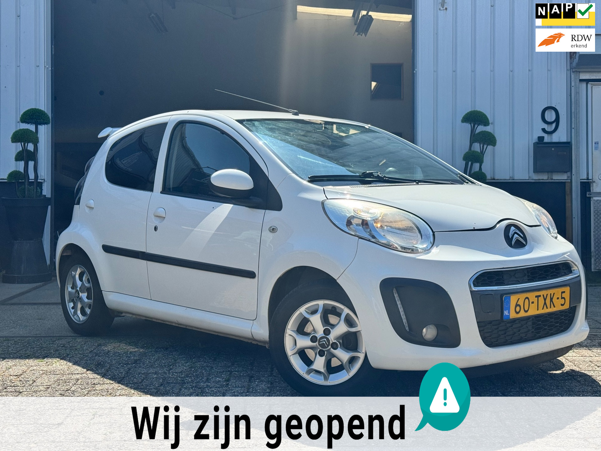 Citroen Citroen C1 1.0 | Airco | Elektrische Ramen | Toerenteller | Lage KM | NAP | First Edition | 2012 - voorkant