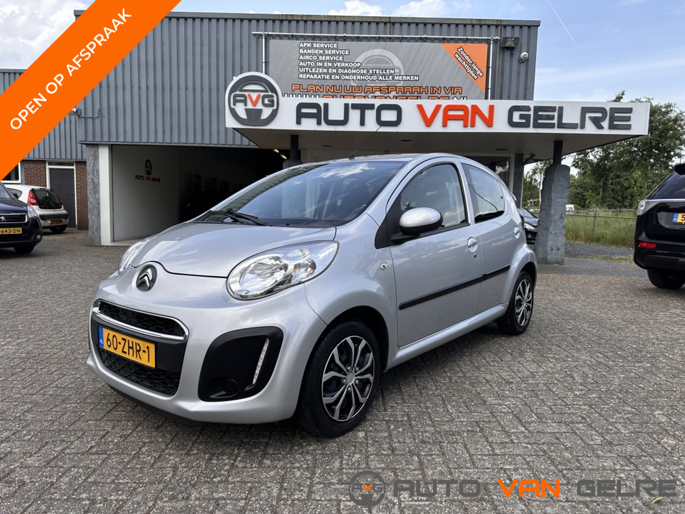 Citroen Citroen C1 1.0 Facelift LED Airco 5 Deurs Trekhaak Uniek!!! 2012 - voorkant