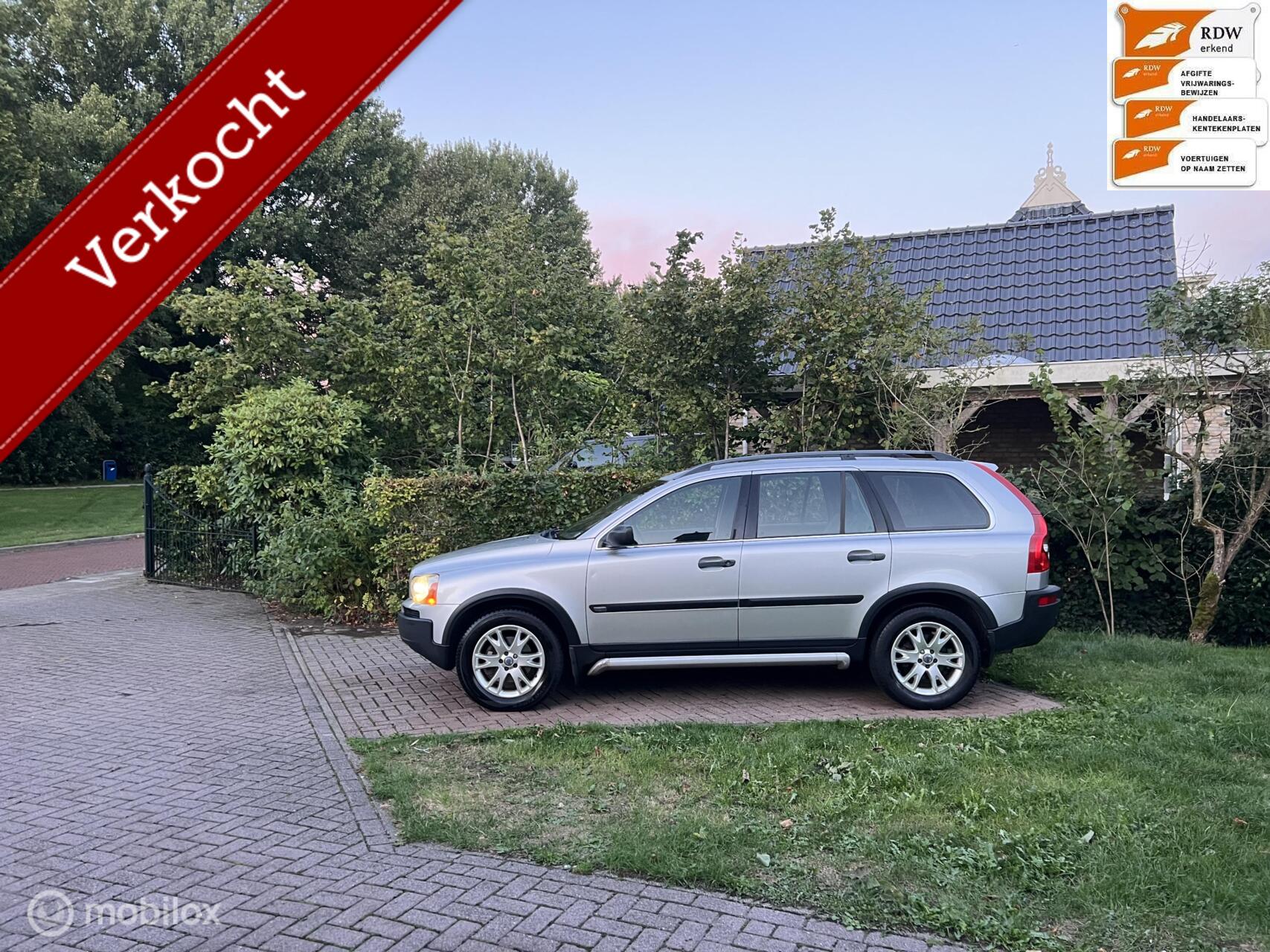 Volvo Xc90 2.5 T Exclusive automaat bj 2002 2002 - voorkant