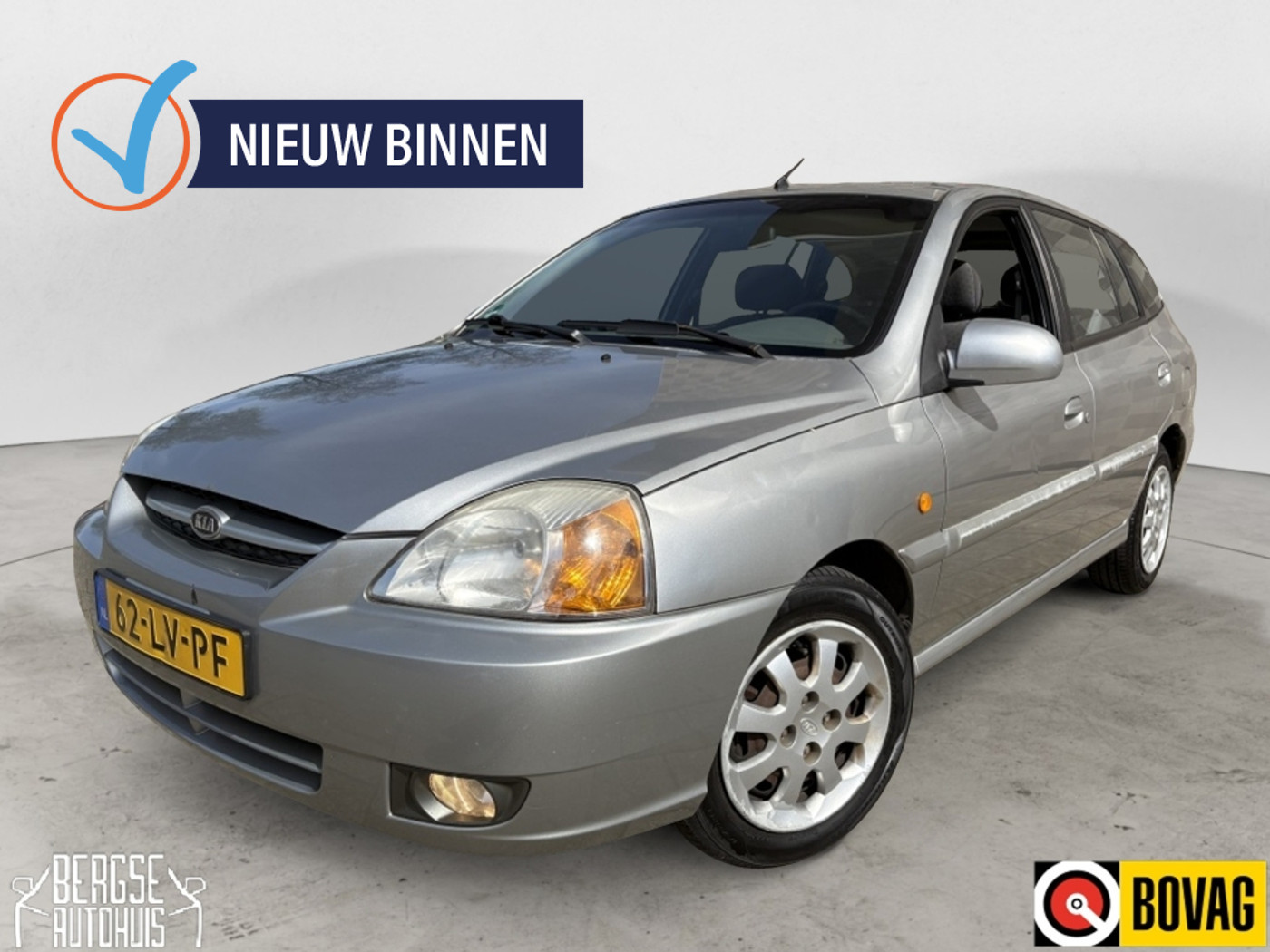 Kia Kia Rio 1.5 LS LAGE KM ELEK. RAMEN AIRCO LMV 2003 - voorkant