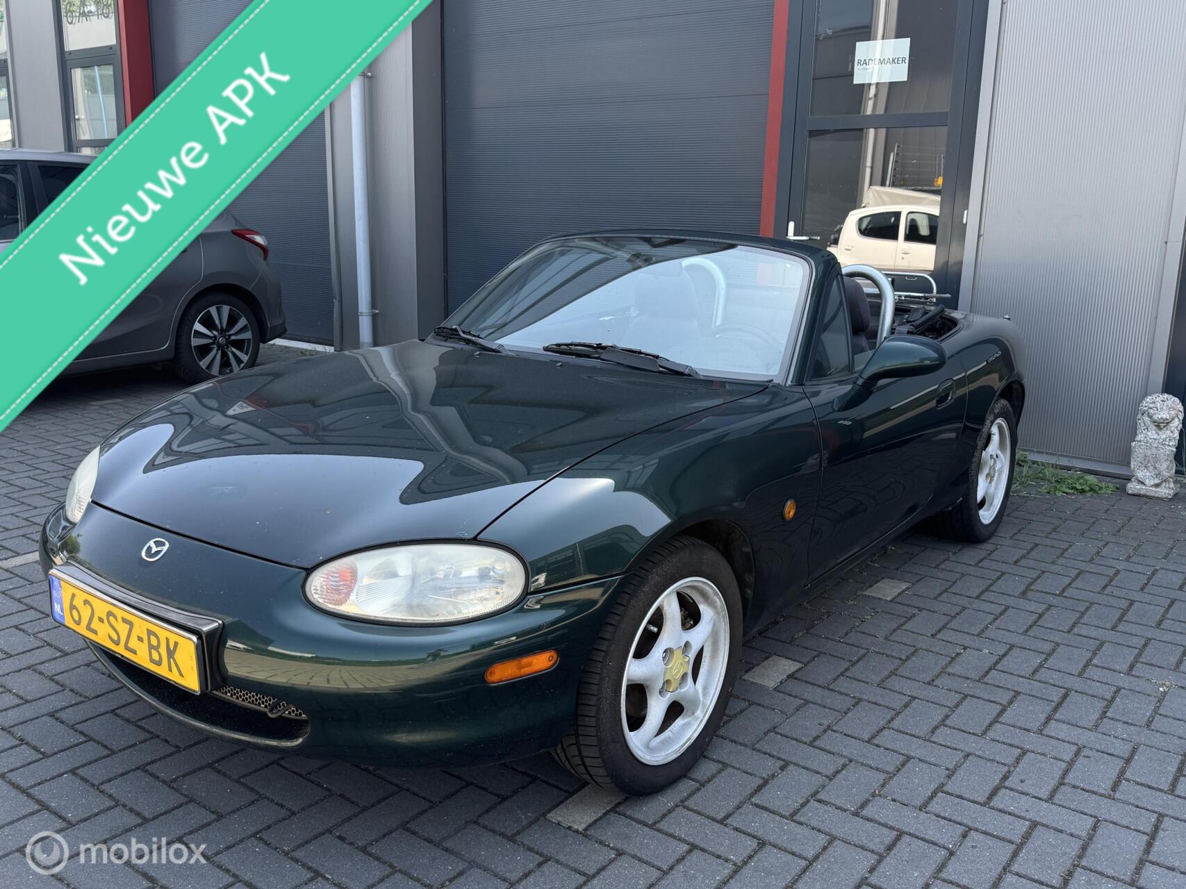Mazda Mazda Mx-5 1.6i Cabrio 1999, Nieuwe APK, Rijdt goed! 1999 - voorkant