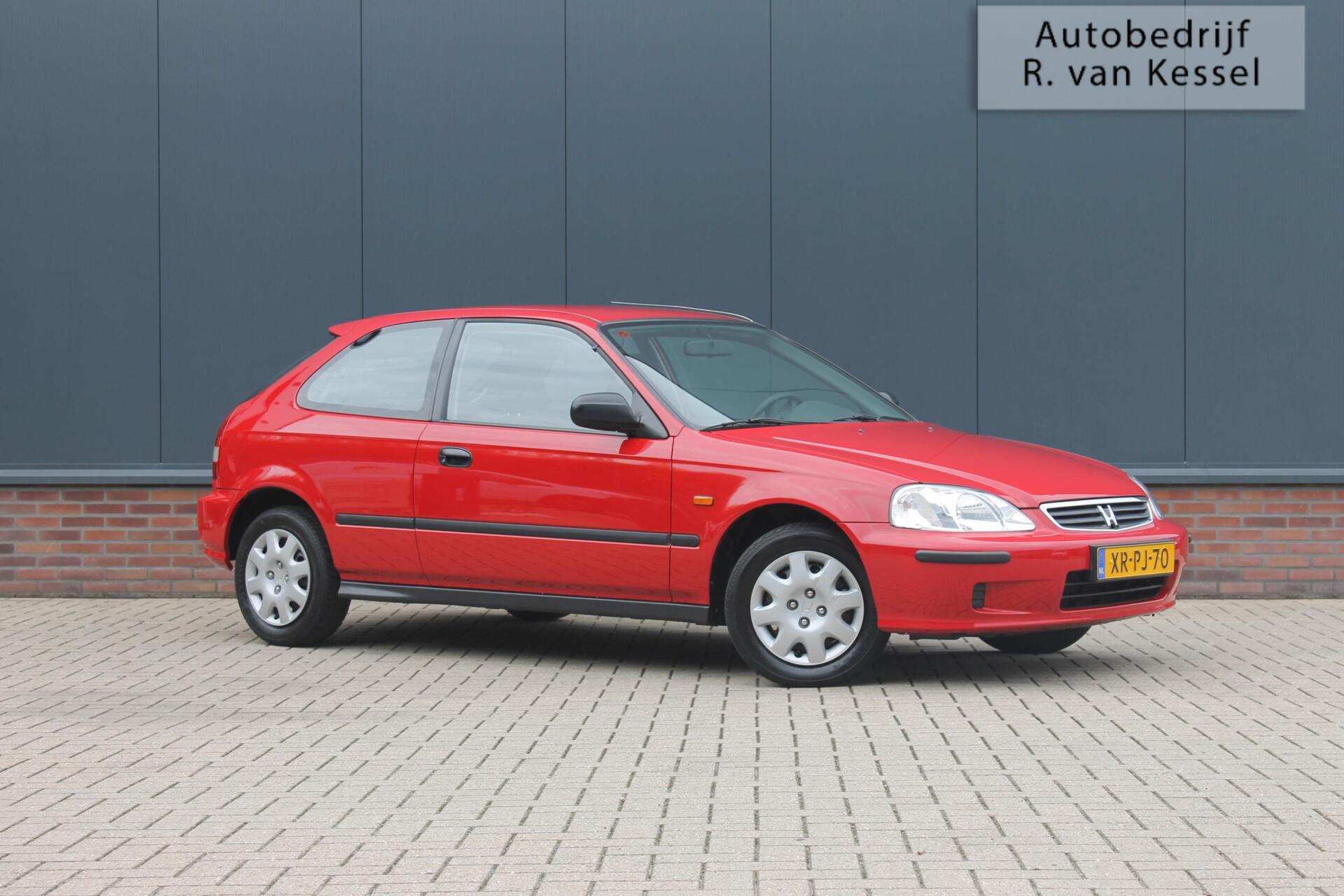 Honda Civic 3dr 1.4i S I Unieke Origineel Nederlands geleverde Civic met slechts 15dkm! 1999 - voorkant