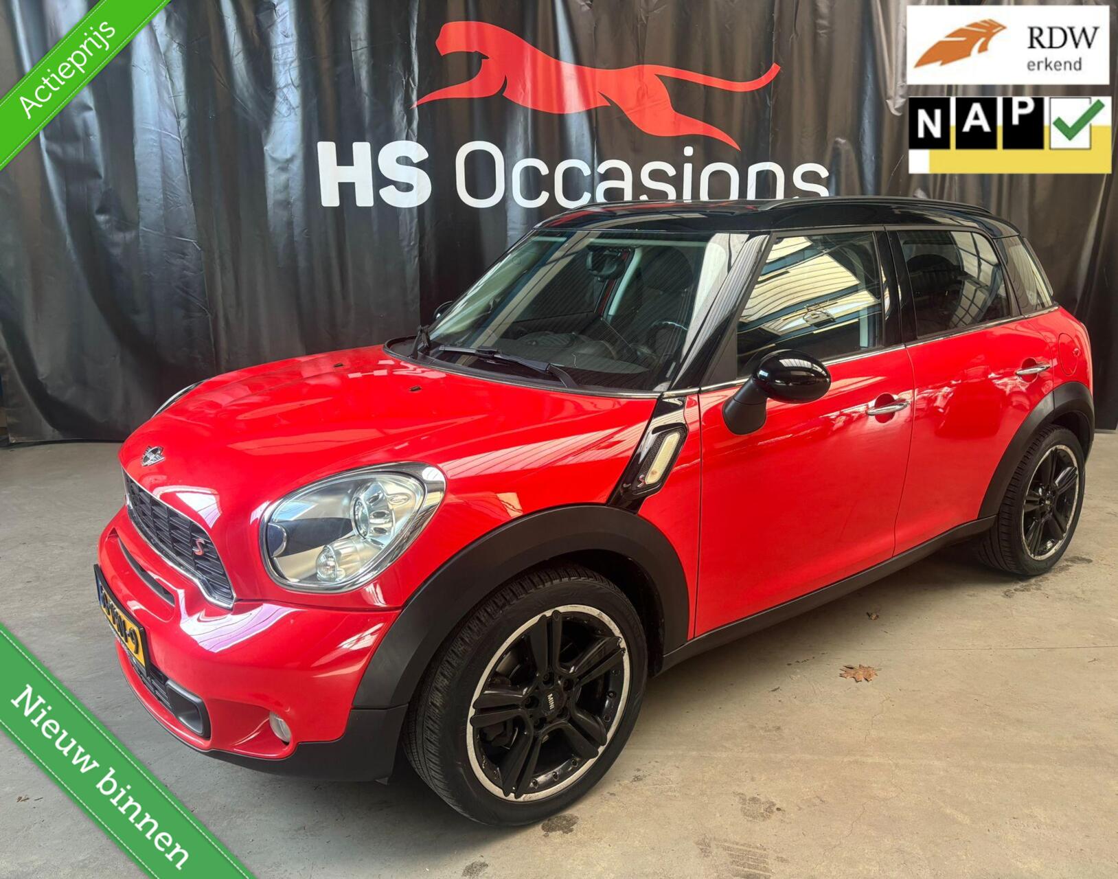 Mini Cooper S Countryman 1.6 Cooper S Chili/cruise/nap/pdc/navi/pano 2011 - voorkant
