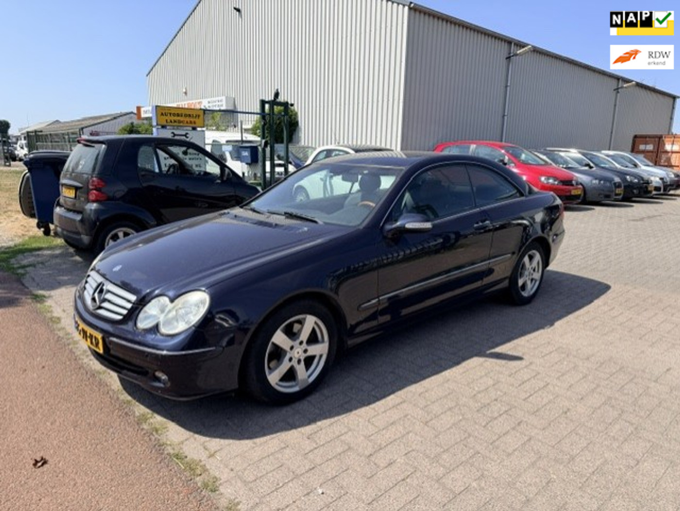 Mercedes-Benz CLK 320 320 Elegance LPG G3 Automaal 2002 - voorkant