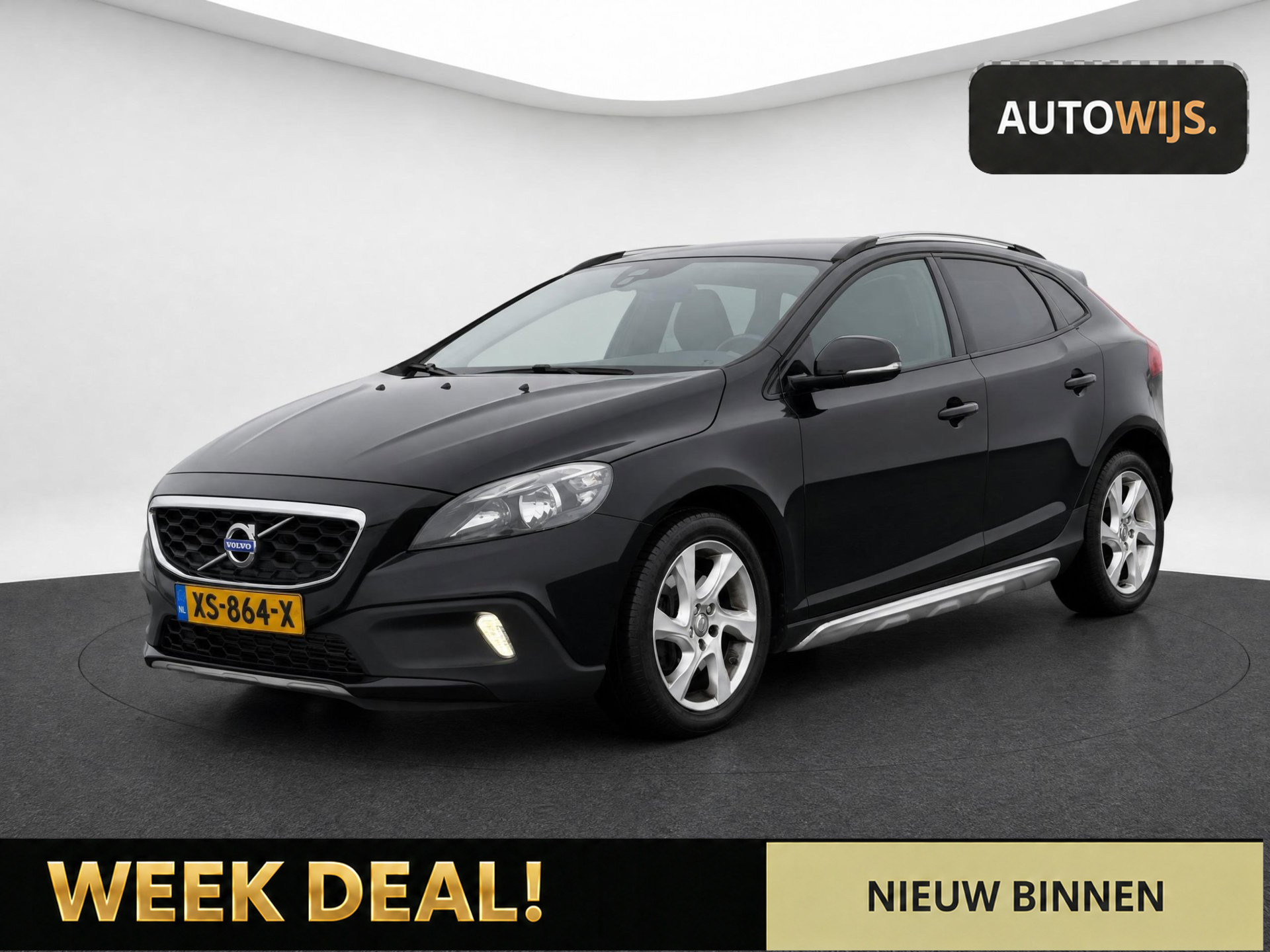 Volvo V40 Cross Country 5CILLINDER|180PK|AUT|TREKHAAK| 2013 - voorkant