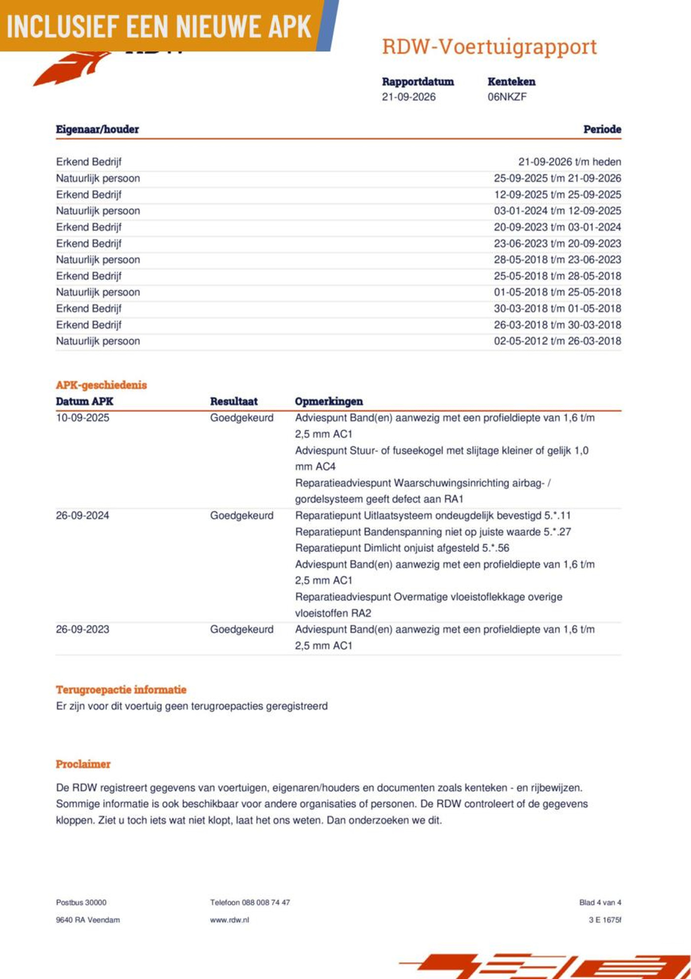 Foto van Opel Signum