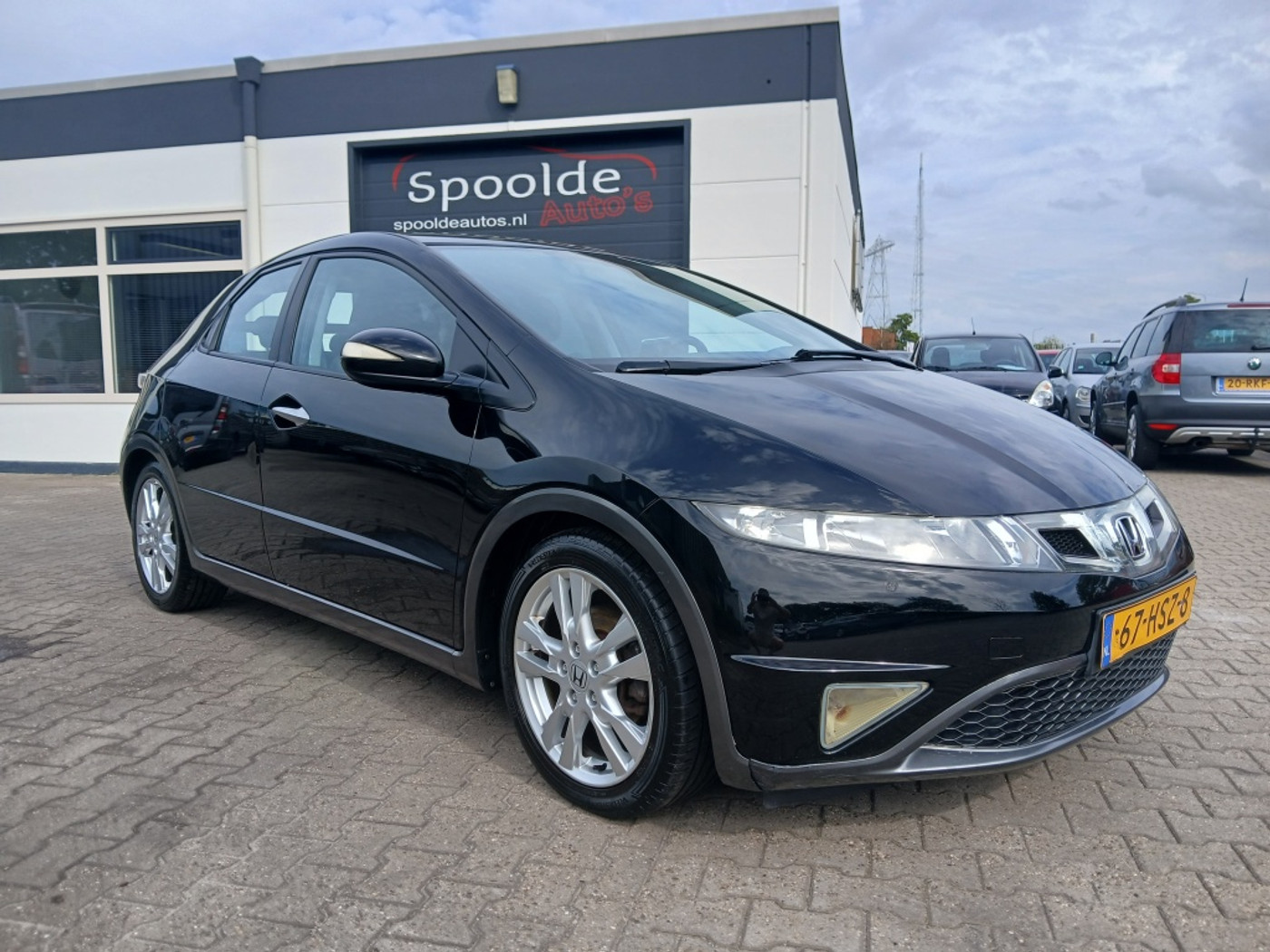 Honda Civic 5dr 1.8 Silverstone/140PK 2009 - voorkant