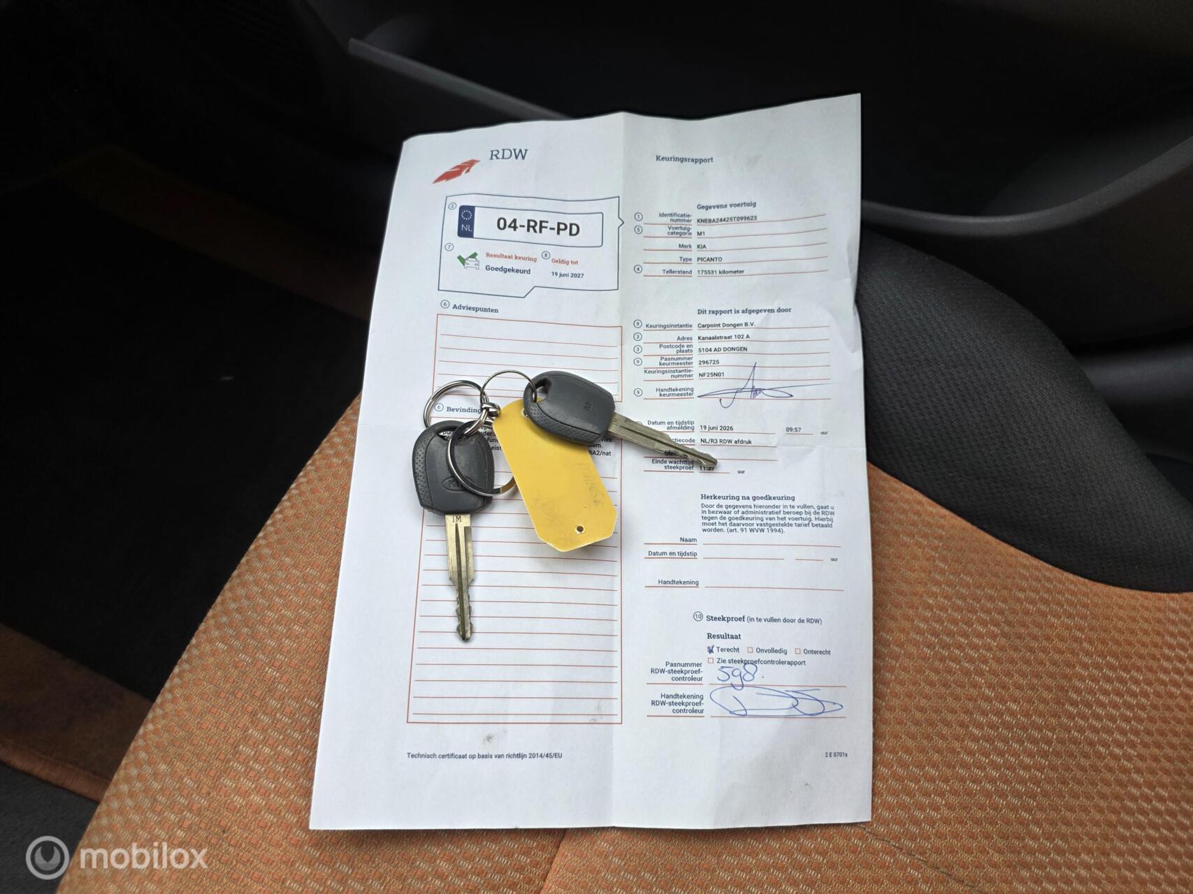 Foto van Kia Picanto