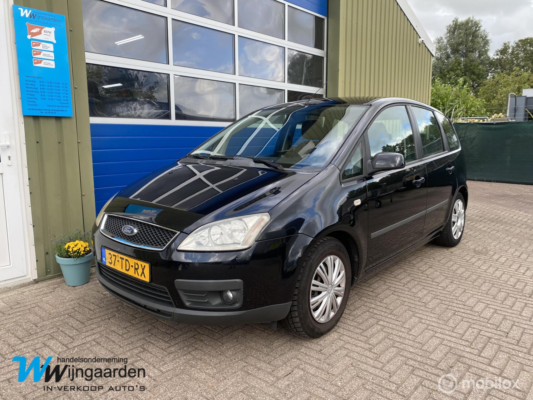 Ford Focus C-max 1.6-16V Futura | 01-2027 APK! | Trekhkaak | Airco | Cruise | 2006 - voorkant