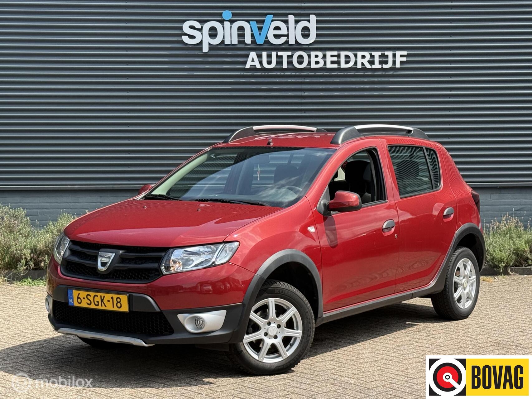 Dacia Sandero 0.9 TCe Stepway Ambiance 2013 - voorkant