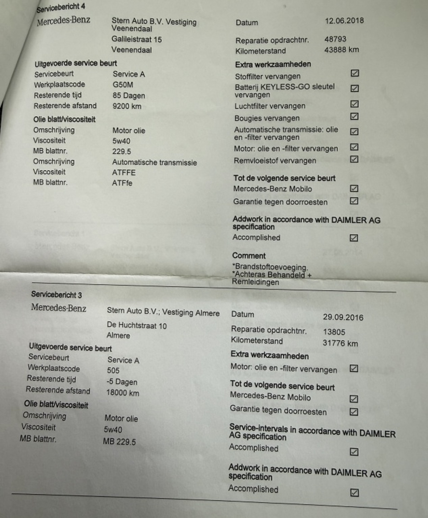 Foto van Mercedes-Benz C 200