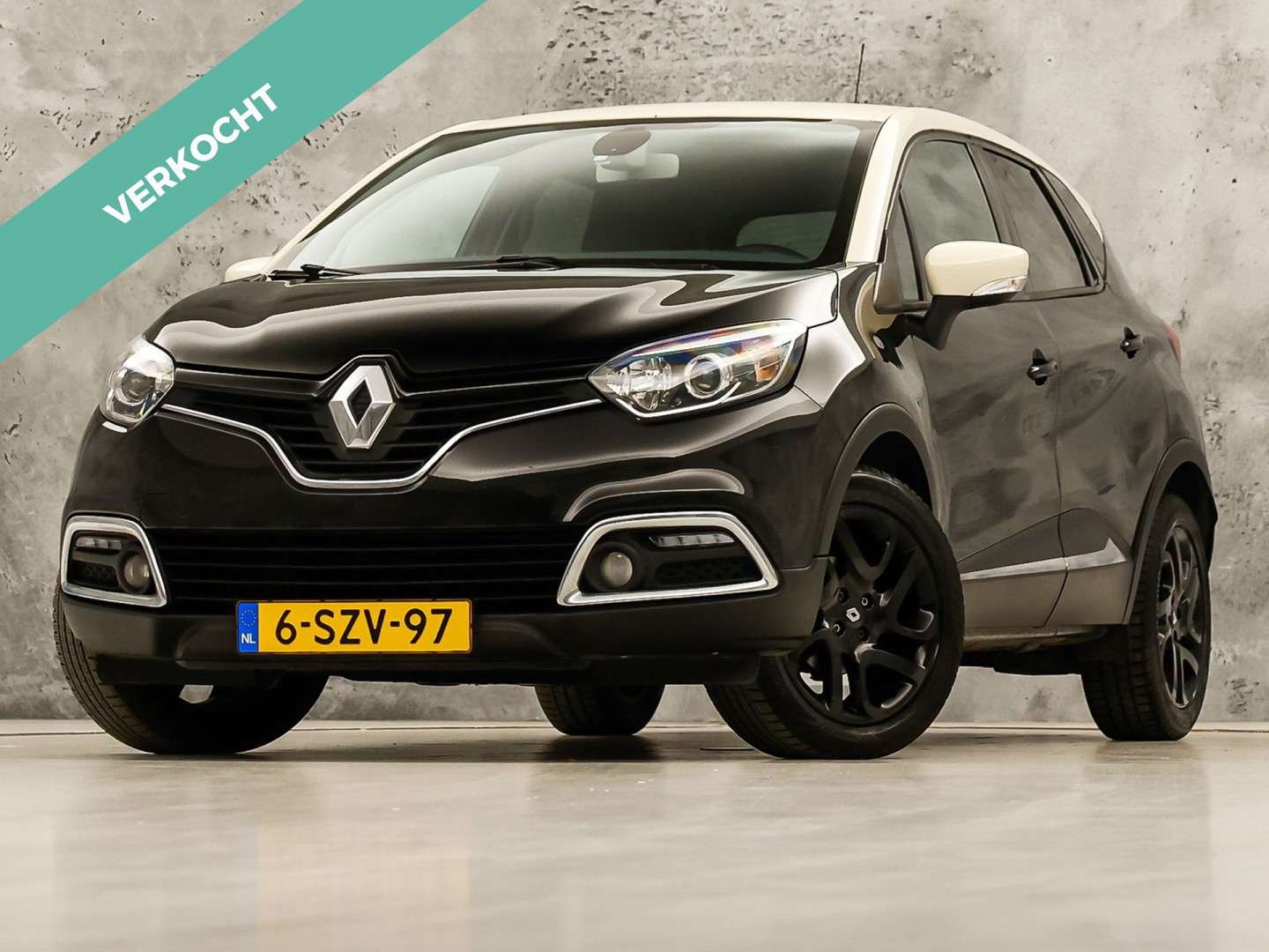 Renault Captur 0.9 TCe Dynamique Black Pack 2014 - voorkant