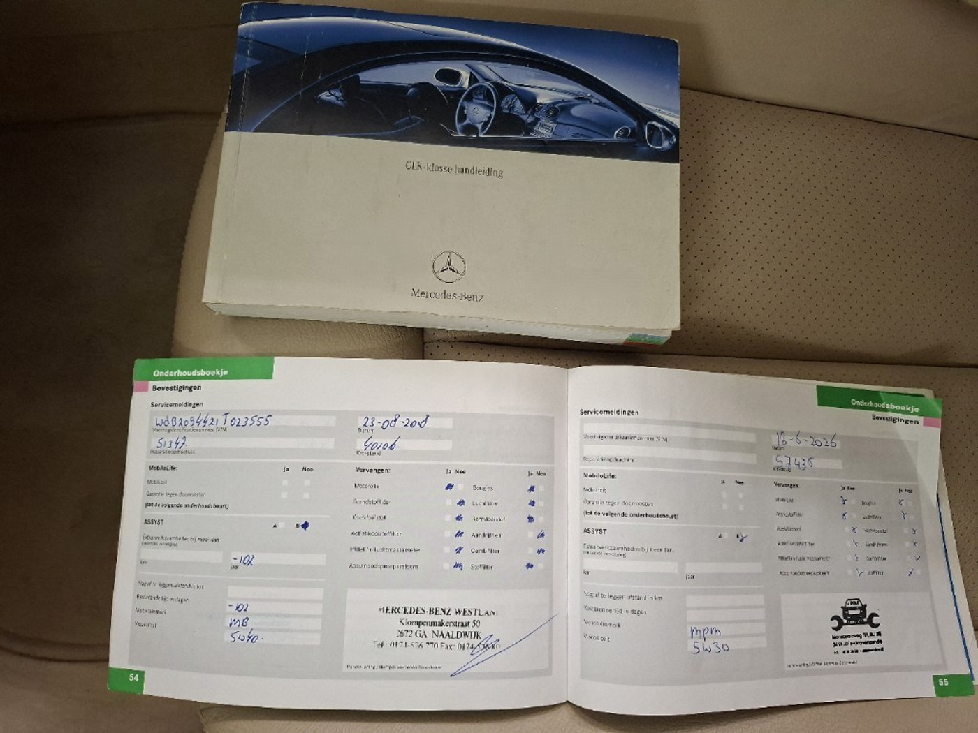 Foto van Mercedes-Benz CLK 200 Kompressor