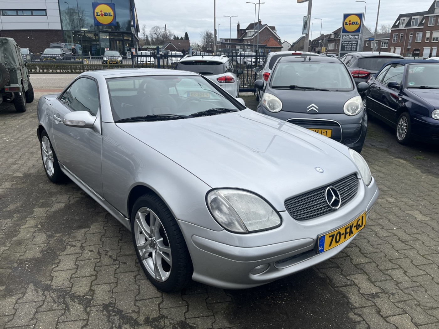 Mercedes-Benz SLK 230 Kompressor verkocht !!!!!! 2000 - voorkant