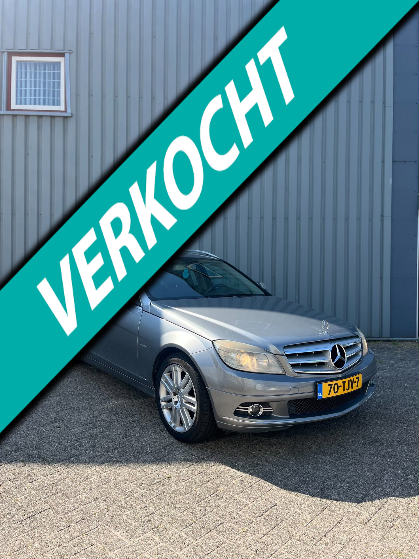 Mercedes-Benz C 200 Kompressor 200 K Avantgarde/nieuw apk 2008 - voorkant