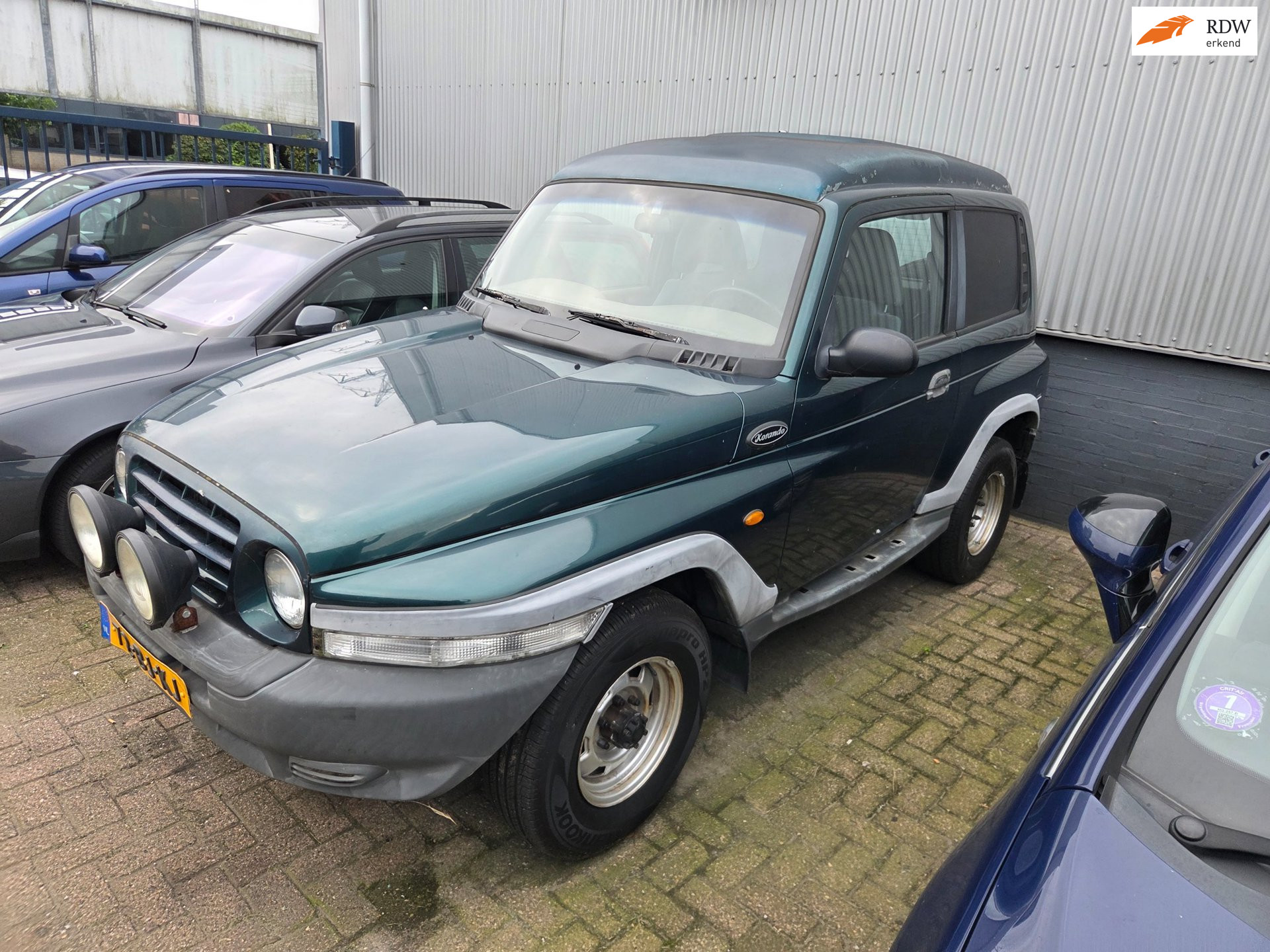 Ssangyong Korando TD 2.9 HR 2.9 TD rijdt super 2003 - voorkant