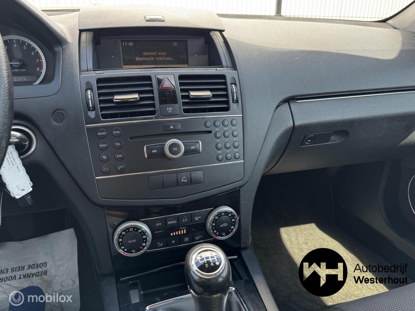 Foto van Mercedes-Benz C 180 Kompressor