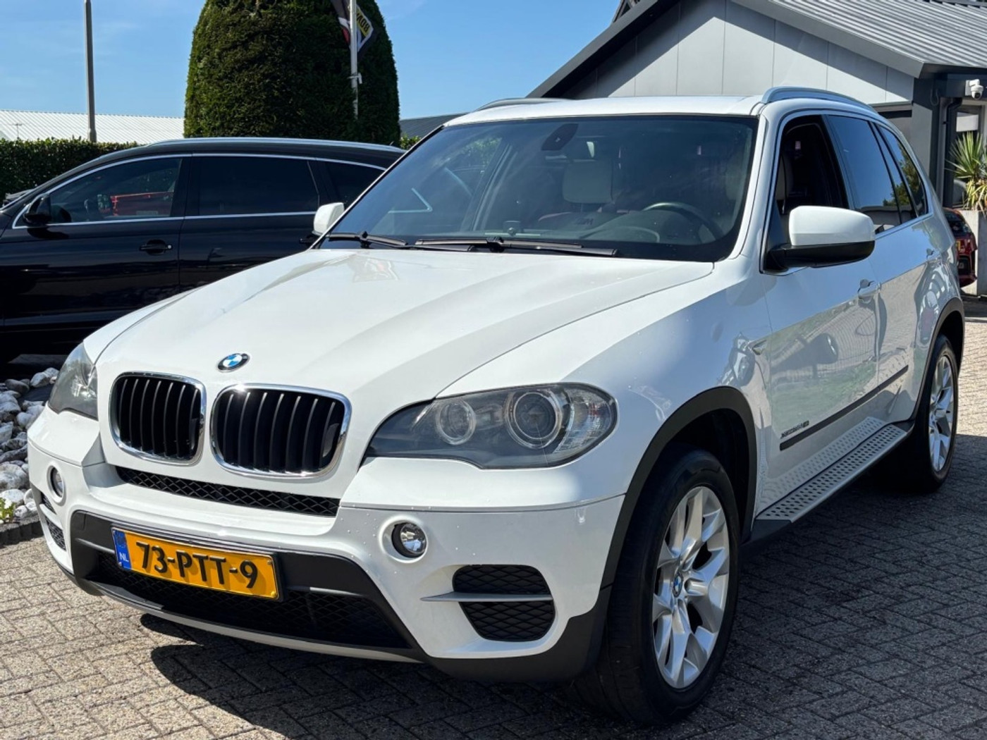 BMW X5 Xdrive35i 3.5I Benzine 6-Cilinder High Exe 2011 Wit Facelift Trekhaak 2011 - voorkant
