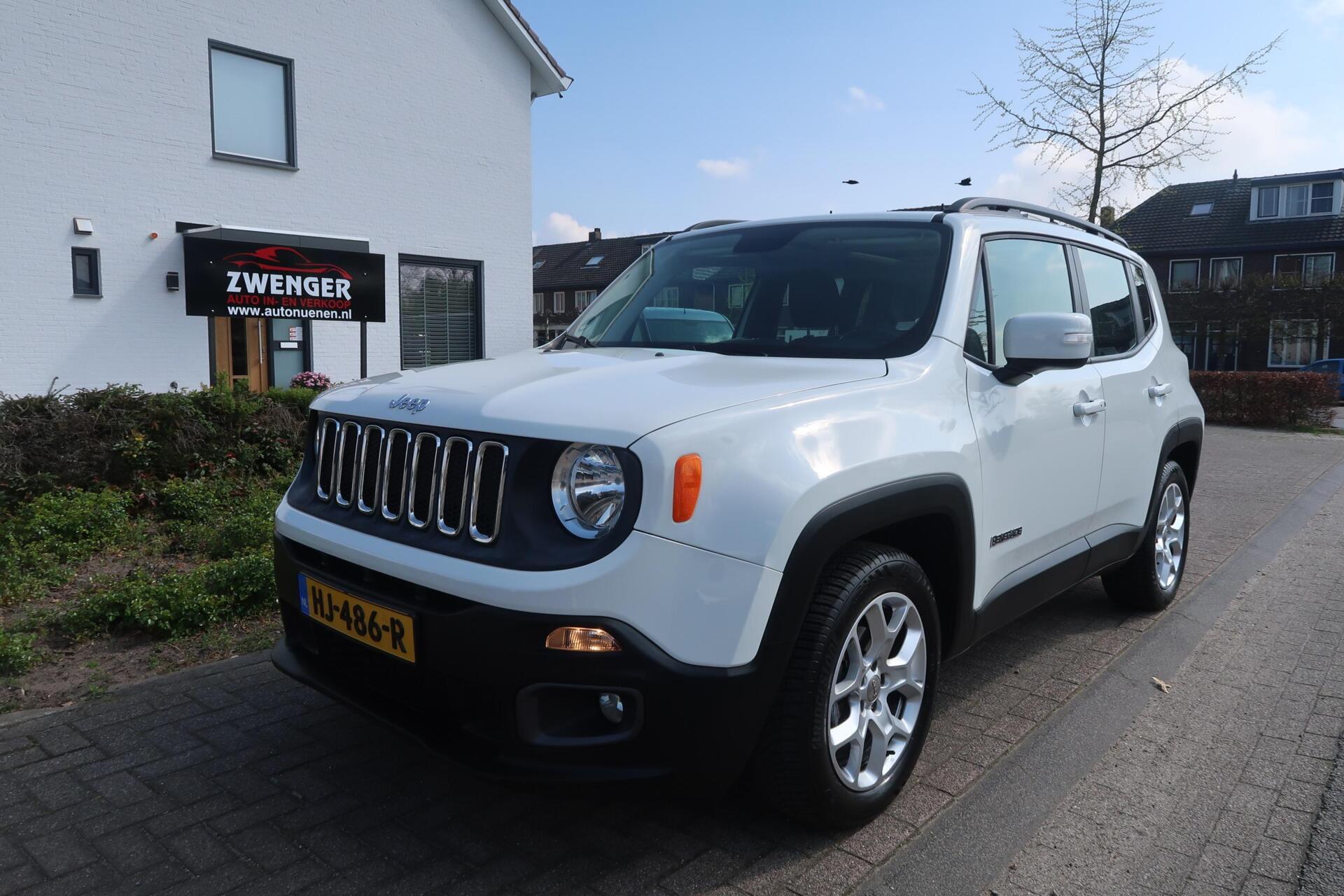 Jeep Renegade 1.4 MultiAir Longitude AUT|PANORAMADAK|NAVIGATIE|CRUISECONTROL|PDC|DEALER ONDERHOUDEN 2015 - voorkant