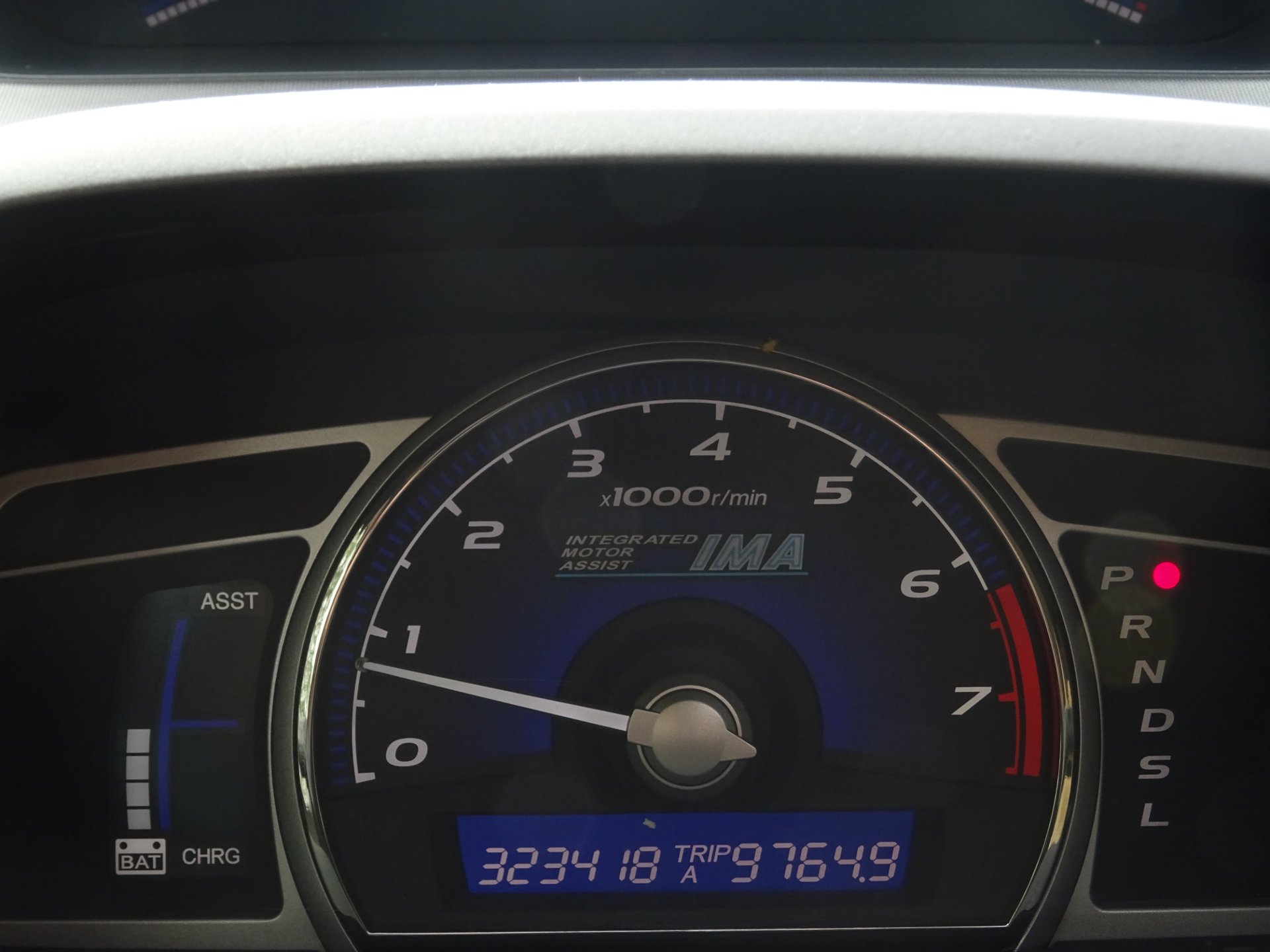 Foto van Honda Civic 4dr Hybrid
