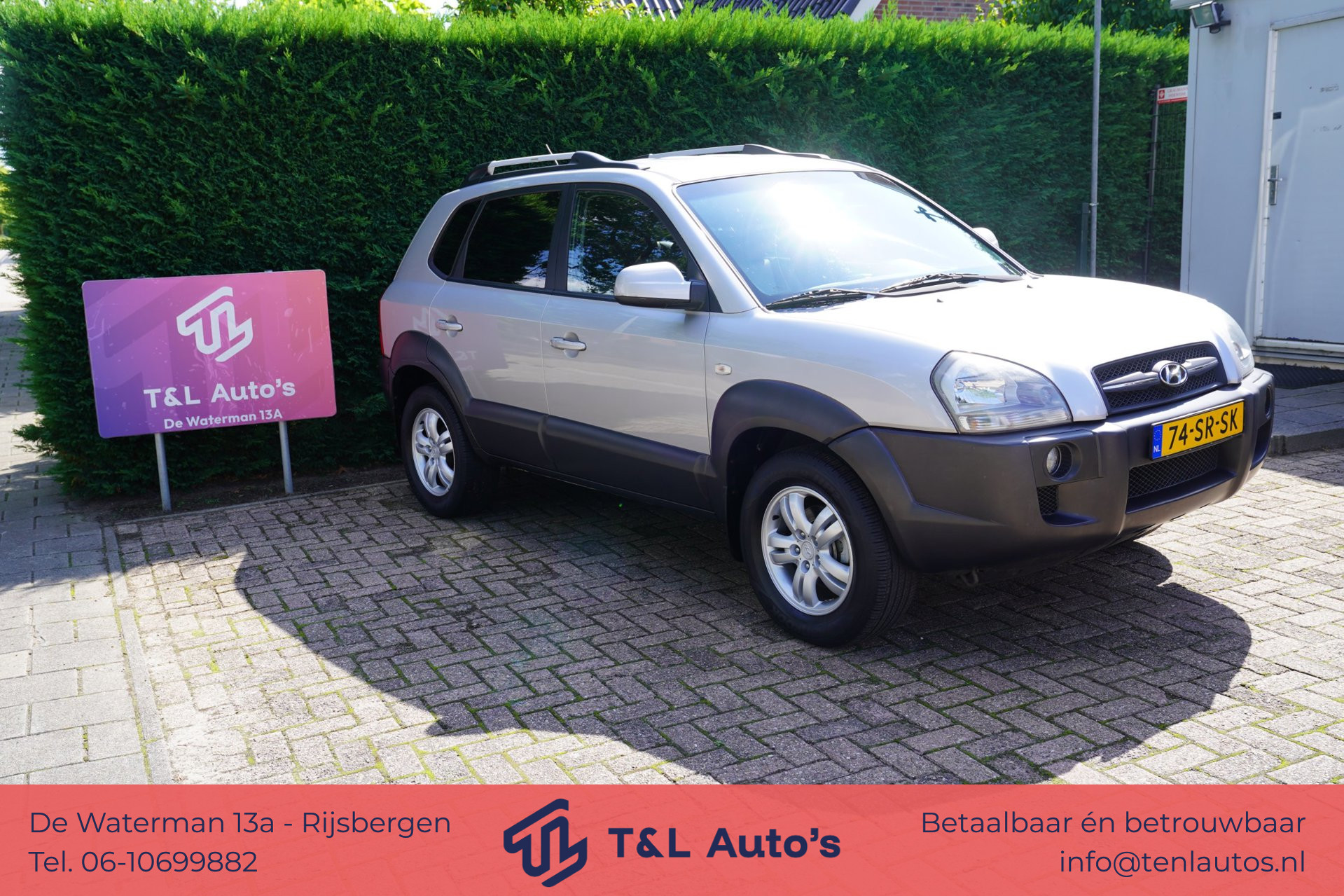 Hyundai Tucson 2.0i Dynamic World Cup edition 2006 - voorkant