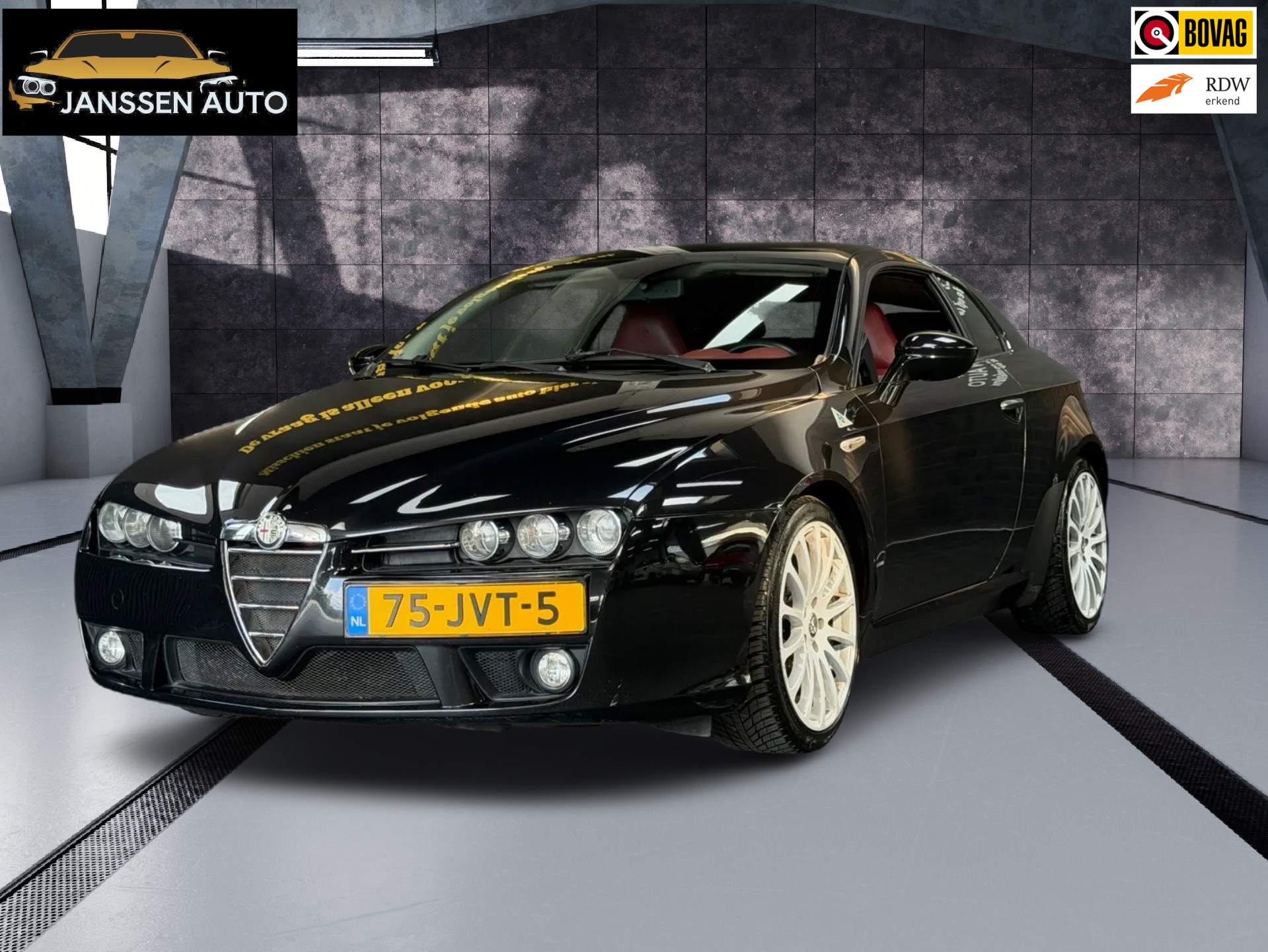 Alfa Romeo Alfa Brera 2.2 JTS Skyview | Zeldzaam Interieur | Recent veel onderhoud | Inruilkoopje 2006 - voorkant